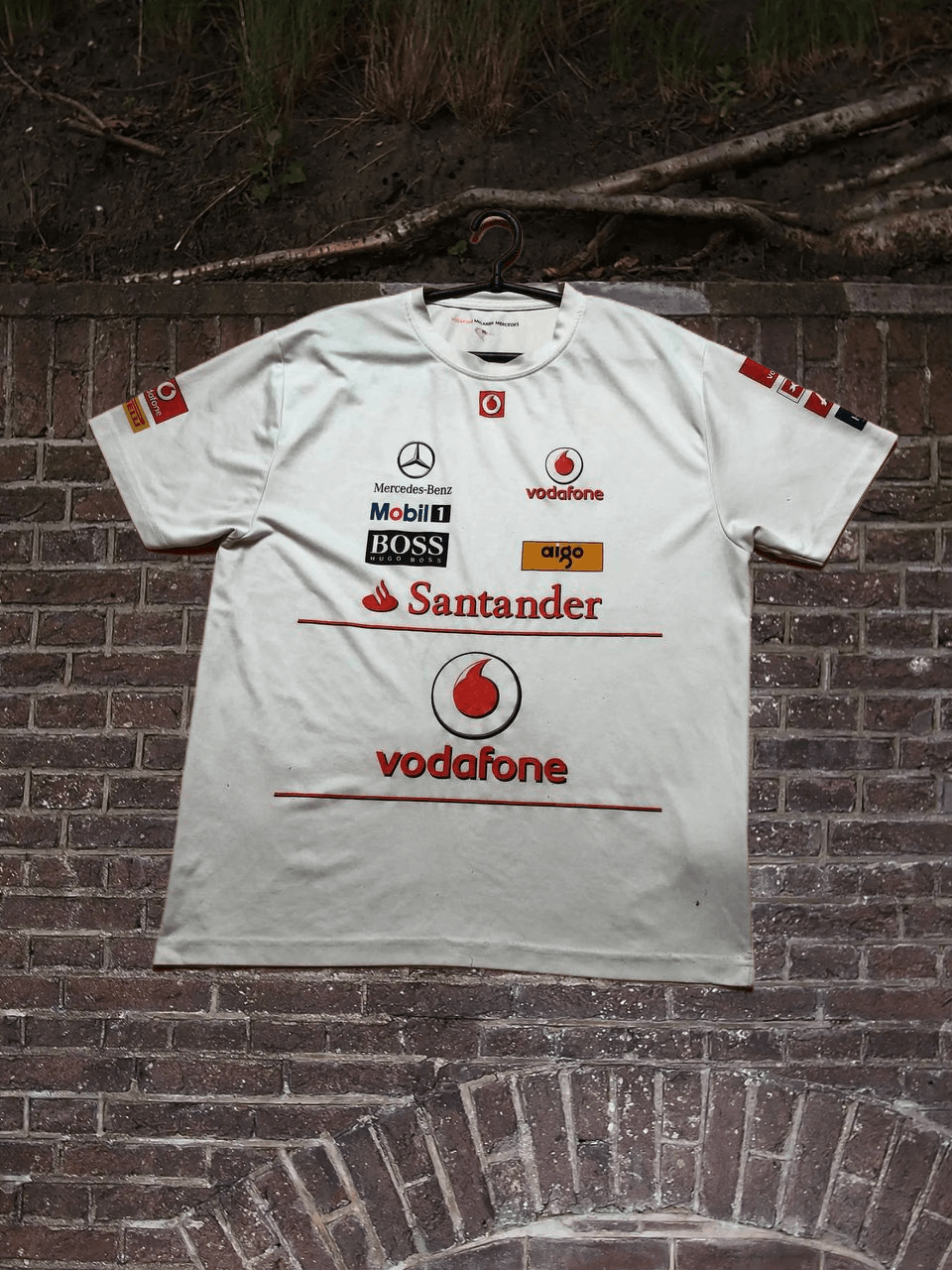Mercedes-Benz Vintage logo Mercedes T-shirt McLaren Y2K Hilton Hugo Boss Size US XL / EU 56 / 4 - 1 Thumbnail
