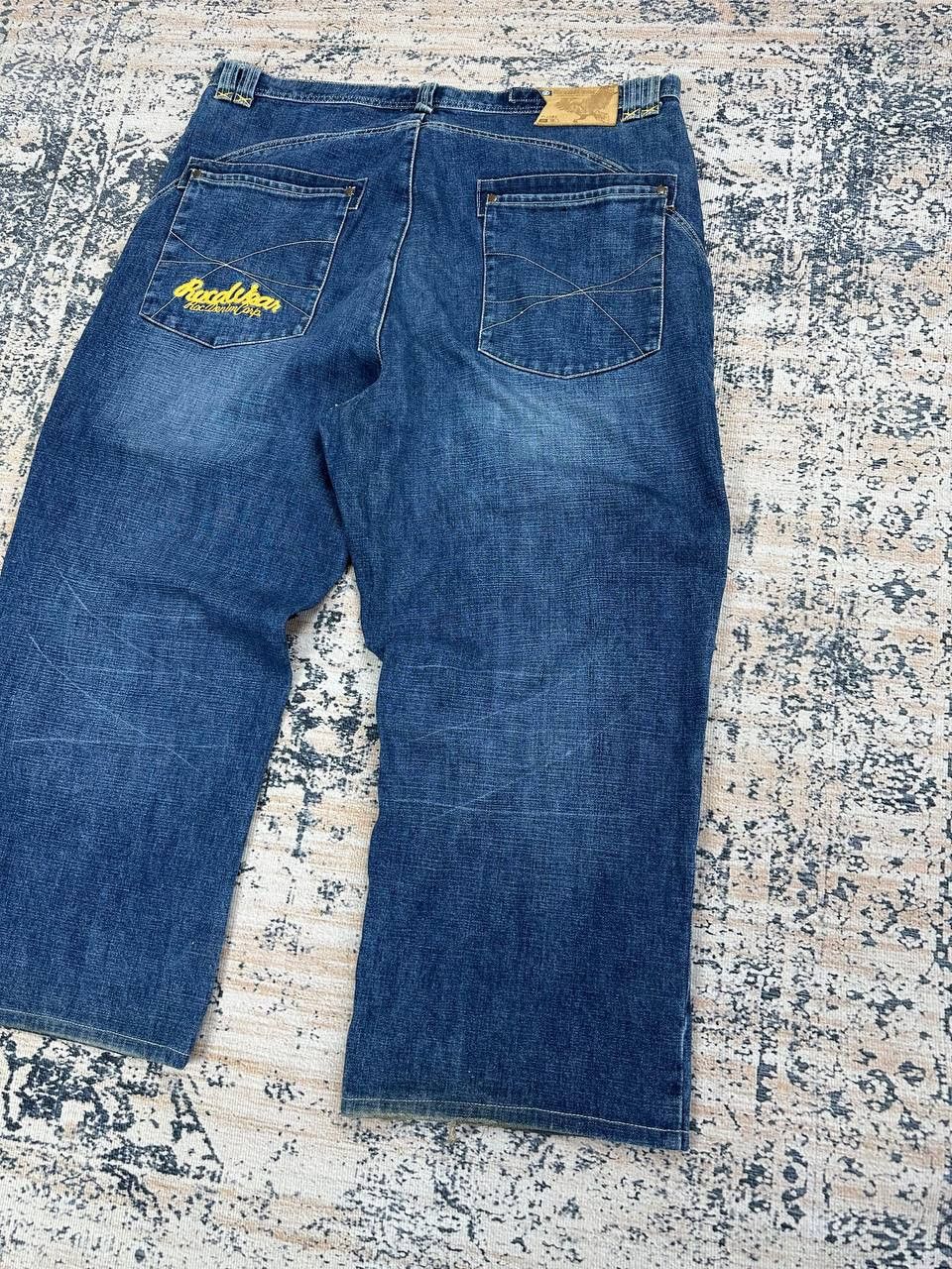 Rocawear × Vintage Vintage Y2K Rocawear Double Knee Rap Jeans Baggy Size US 40 / EU 56 - 13 Thumbnail
