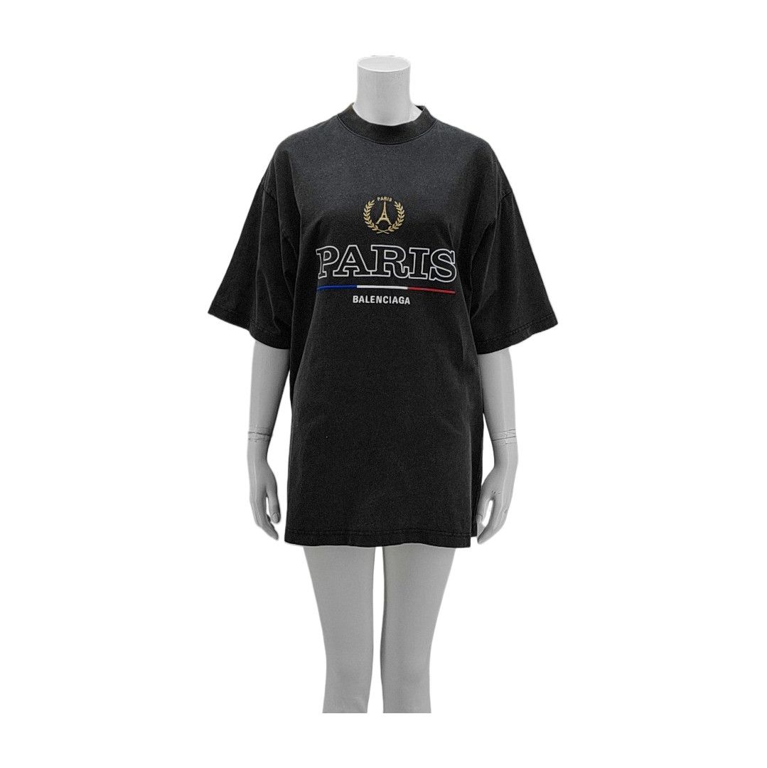 Balenciaga Balenciaga Paris Logo T-Shirt Size S Size S / US 4 / IT 40 - 1 Thumbnail
