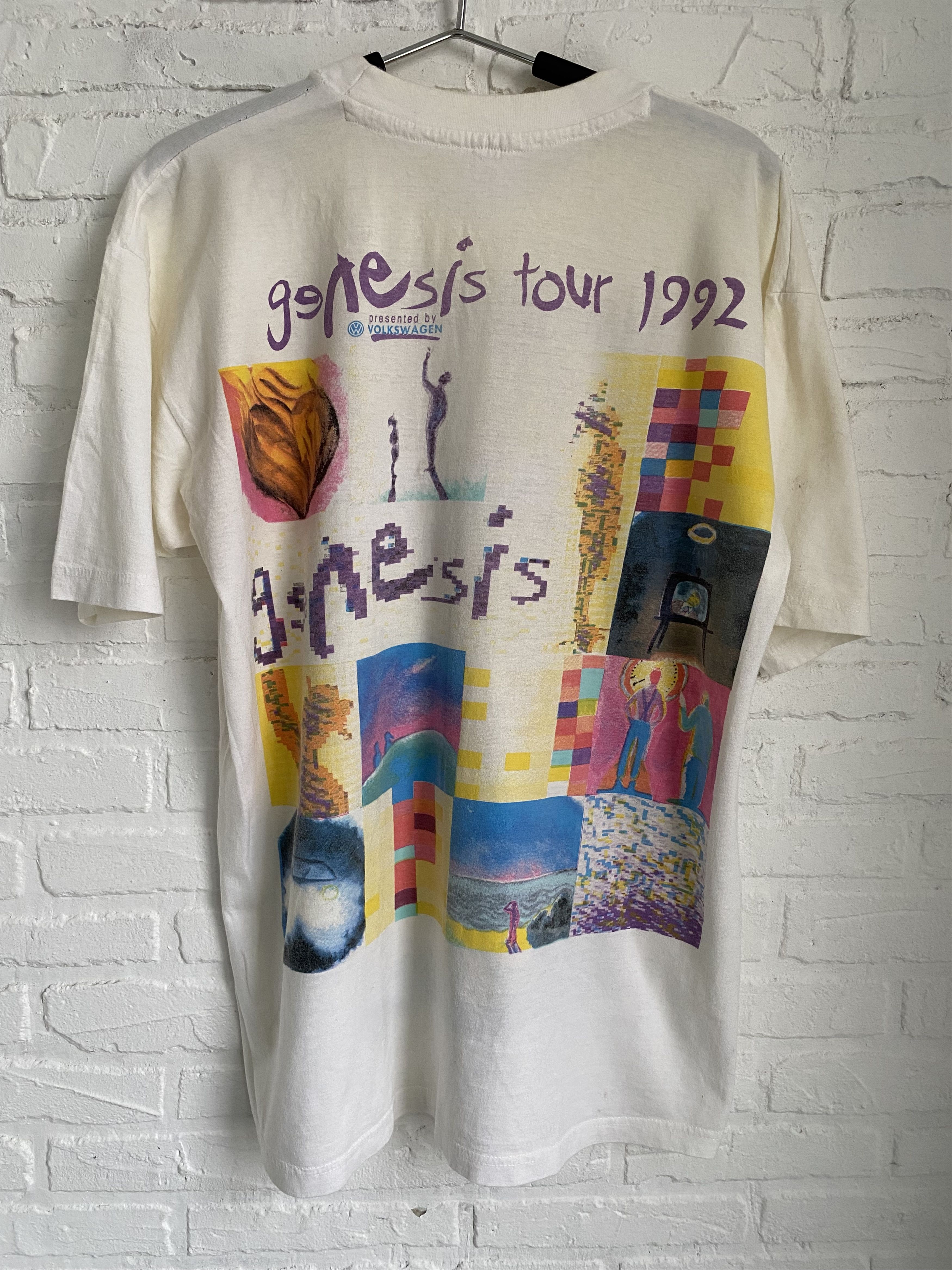Vintage T Shirt Genesis Tour 1992 Vintage 1992 Genesis Tour Rock T