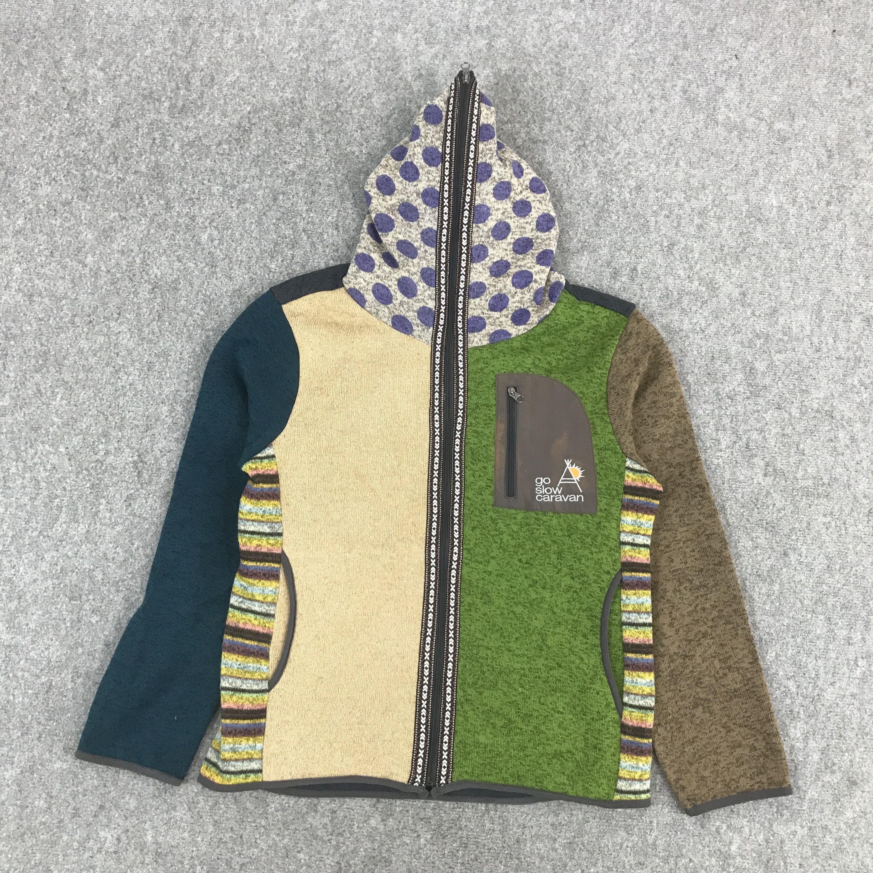 Japanese Brand × go slow caravan GO SLOW CARAVAN MULTICOLOU FULL ZIPPER JACKET Size US L / EU 52-54 / 3 - 1 Thumbnail