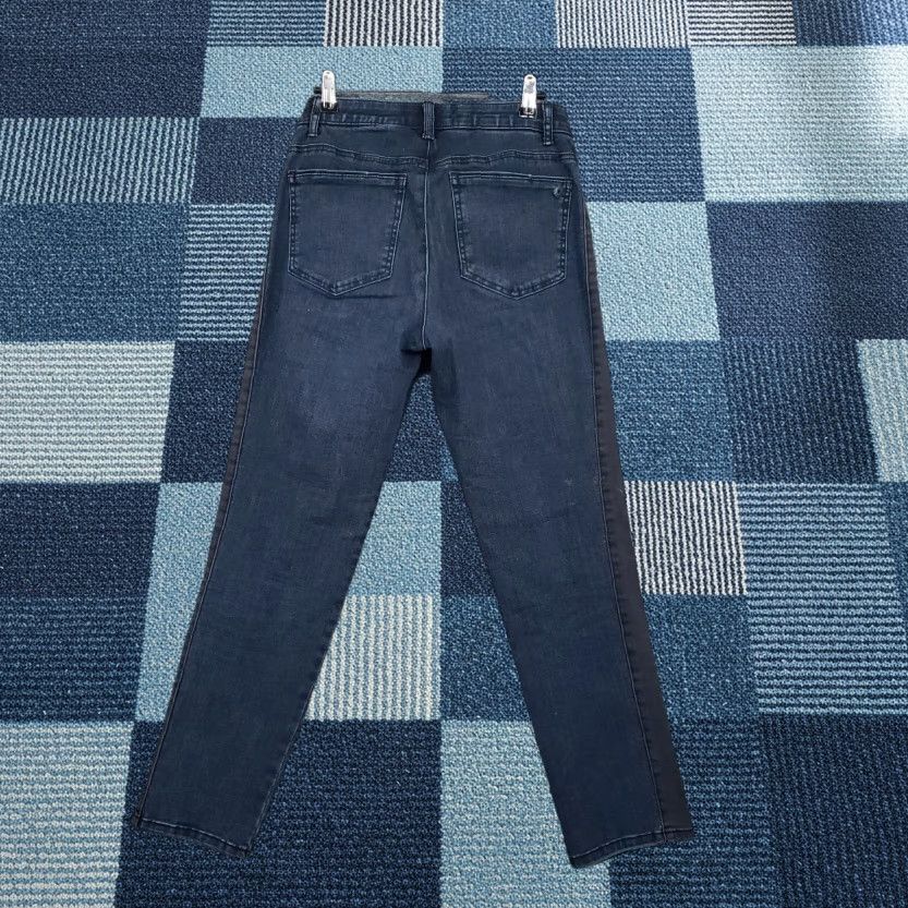 Vintage Democracy Jeans Womens 4 Blue Ab Solution Fit Skinny Stretch Mid Rise Denim Jeans Size 27" / US 4 / IT 40 - 1 Thumbnail