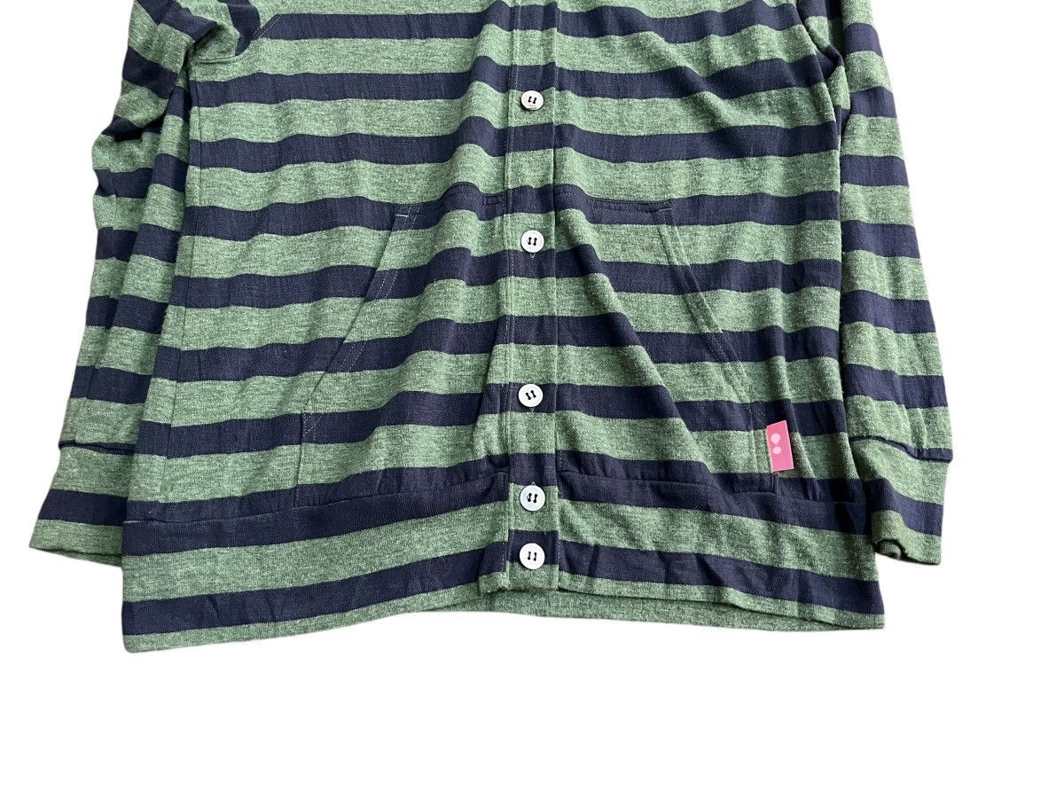 Issey Miyake × mercibeaucoup Vintage Mercibeaucoup Stripes Hoodie Size US M / EU 48-50 / 2 - 5 Thumbnail