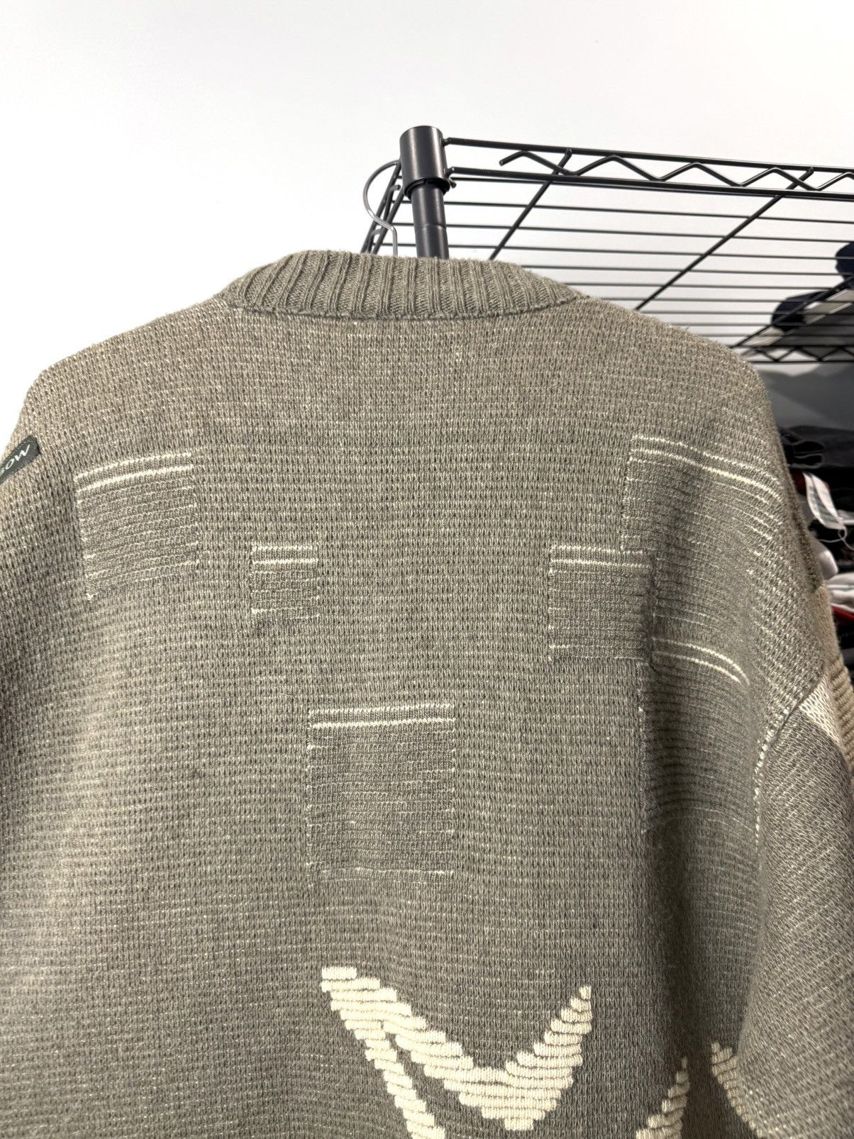 Oxbow Rare Vintage Oxbow All Over Logo Knit Sweater Surf Stussy Size US L / EU 52-54 / 3 - 10 Thumbnail
