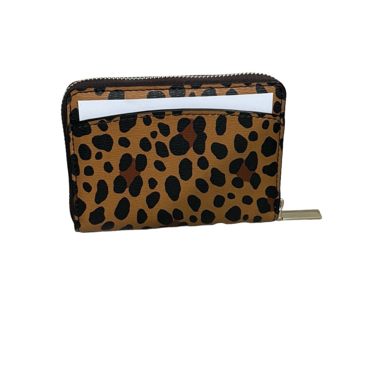Kate Spade Kate Spade Spencer Leopard Zip Cardholder New Size ONE SIZE - 6 Thumbnail