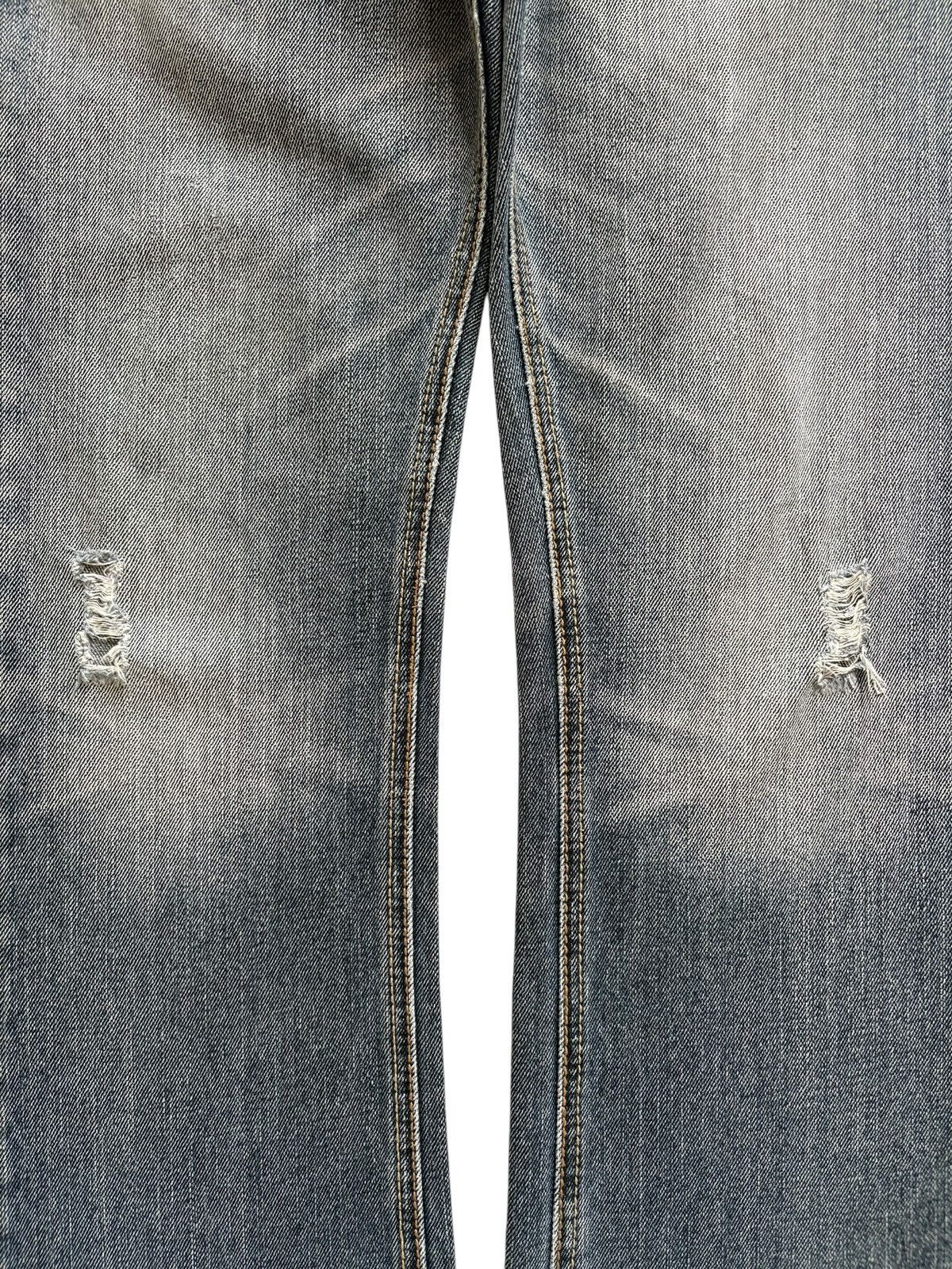 Japanese Brand Vintage Japanese Brand Faded Wash Distressed Bootcut Jeans Size US 32 / EU 48 - 5 Thumbnail