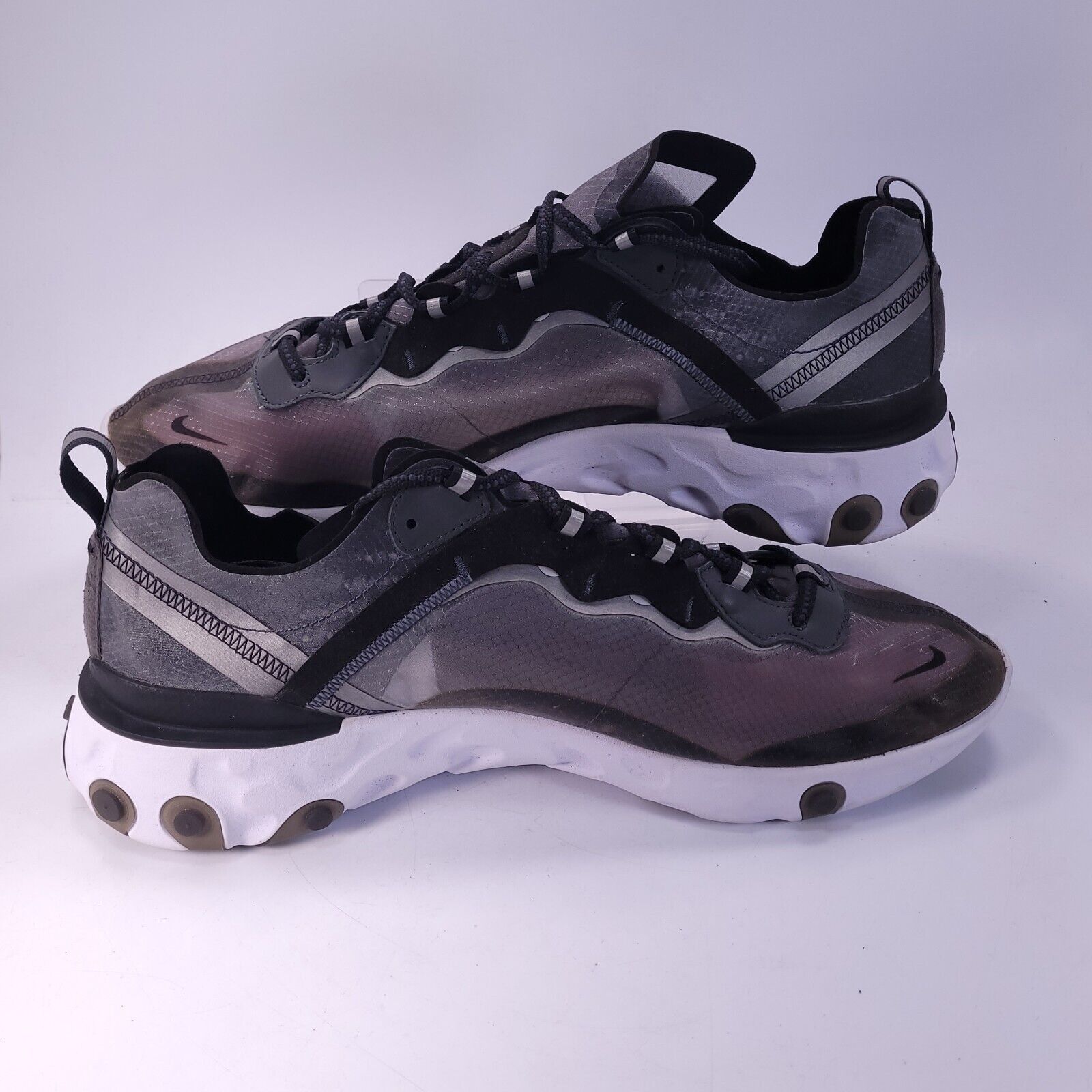 Nike Nike React Element 87 Shoe Mens Size 15 AQ1090-001 Black Size US 15 / EU 48 - 5 Thumbnail