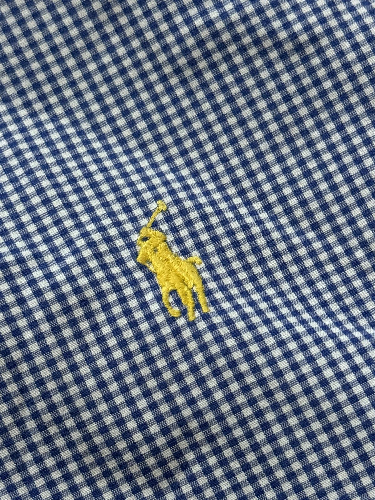Polo Ralph Lauren × Vintage Polo Ralph Lauren XXL checkered shirt short sleeve polo tee Size US XXL / EU 58 / 5 - 6 Thumbnail