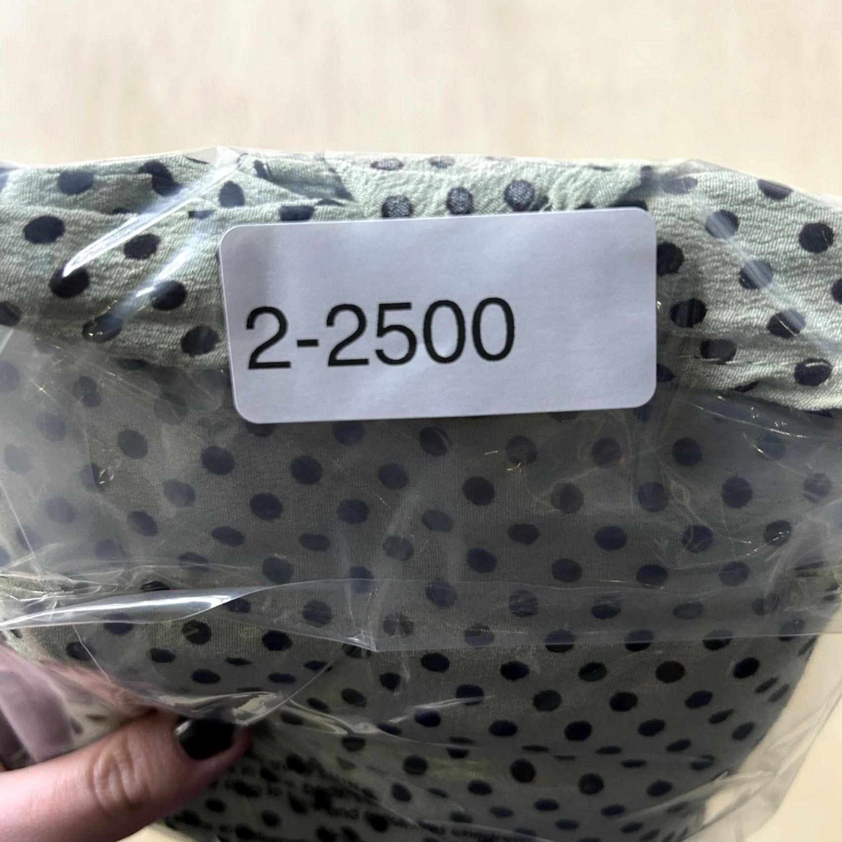 Vintage Philosophy Republic Clothing Shirt Womens Small Green Polka Dot Tunic Top Size S / US 4 / IT 40 - 5 Thumbnail