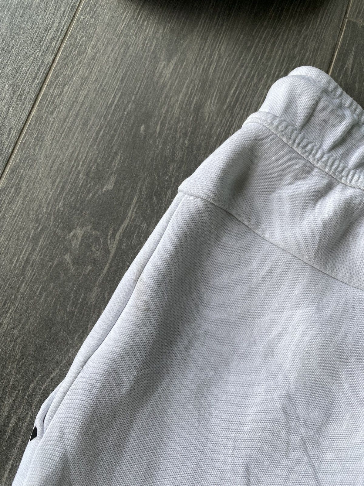 Nike White Nike Tech Fleece Joggers Size US 30 / EU 46 - 10 Thumbnail
