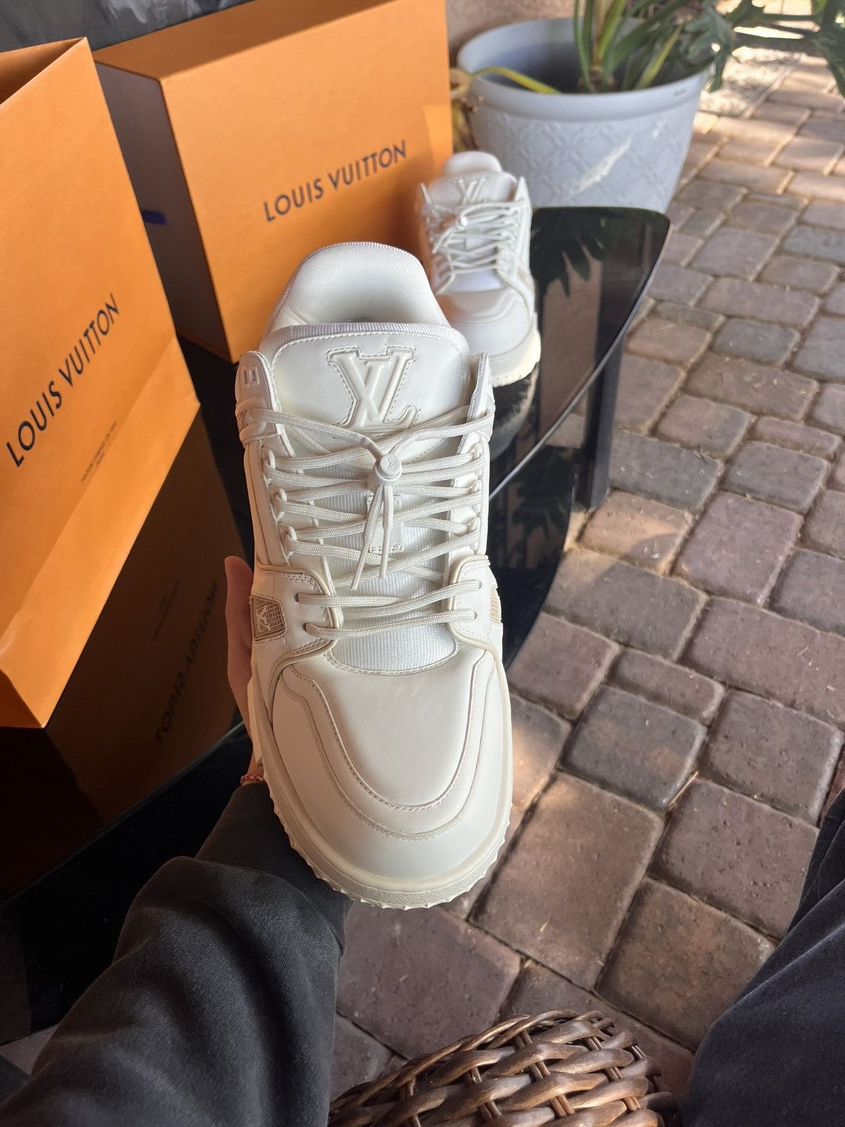 Louis Vuitton louis vuitton maxi sneaker Size US 10.5 / EU 43-44 - 4 Thumbnail