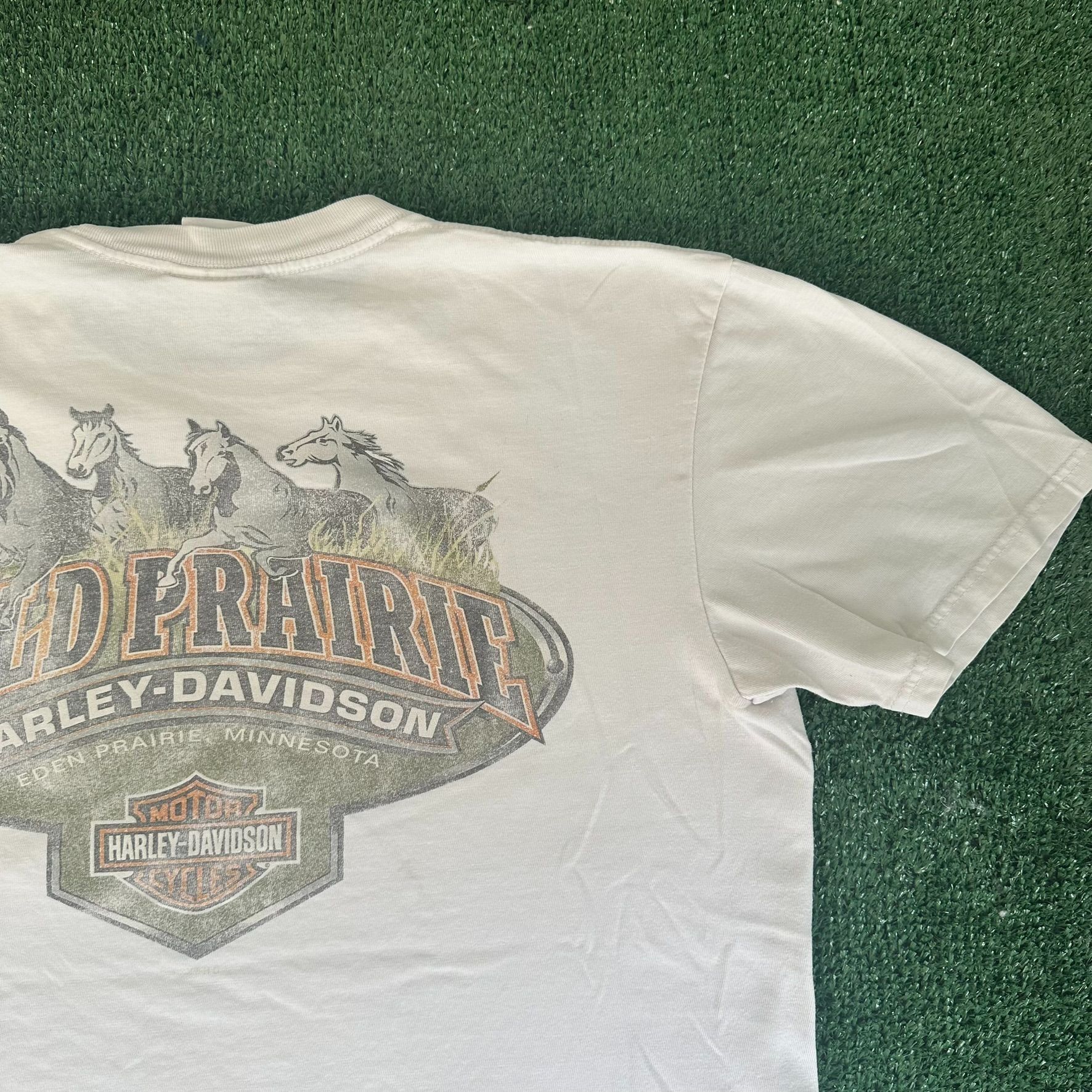 Harley Davidson Vintage Y2K Harley Davidson T-Shirt Motorcycle Biker Tee Size US L / EU 52-54 / 3 - 4 Thumbnail
