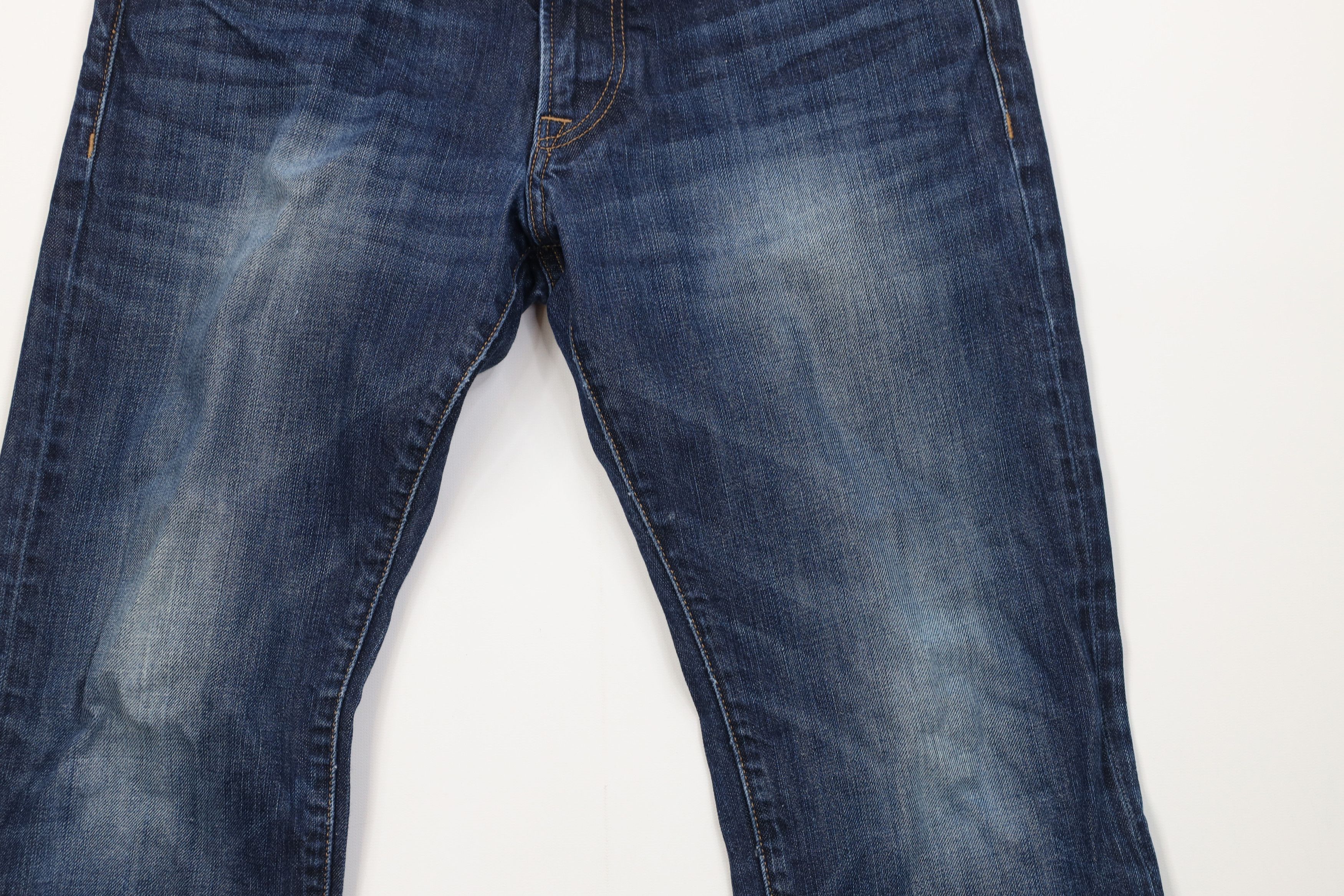 Express Express Rocco Slim Fit Boot Cut Denim Jeans Blue Cotton Size US 30 / EU 46 - 3 Thumbnail