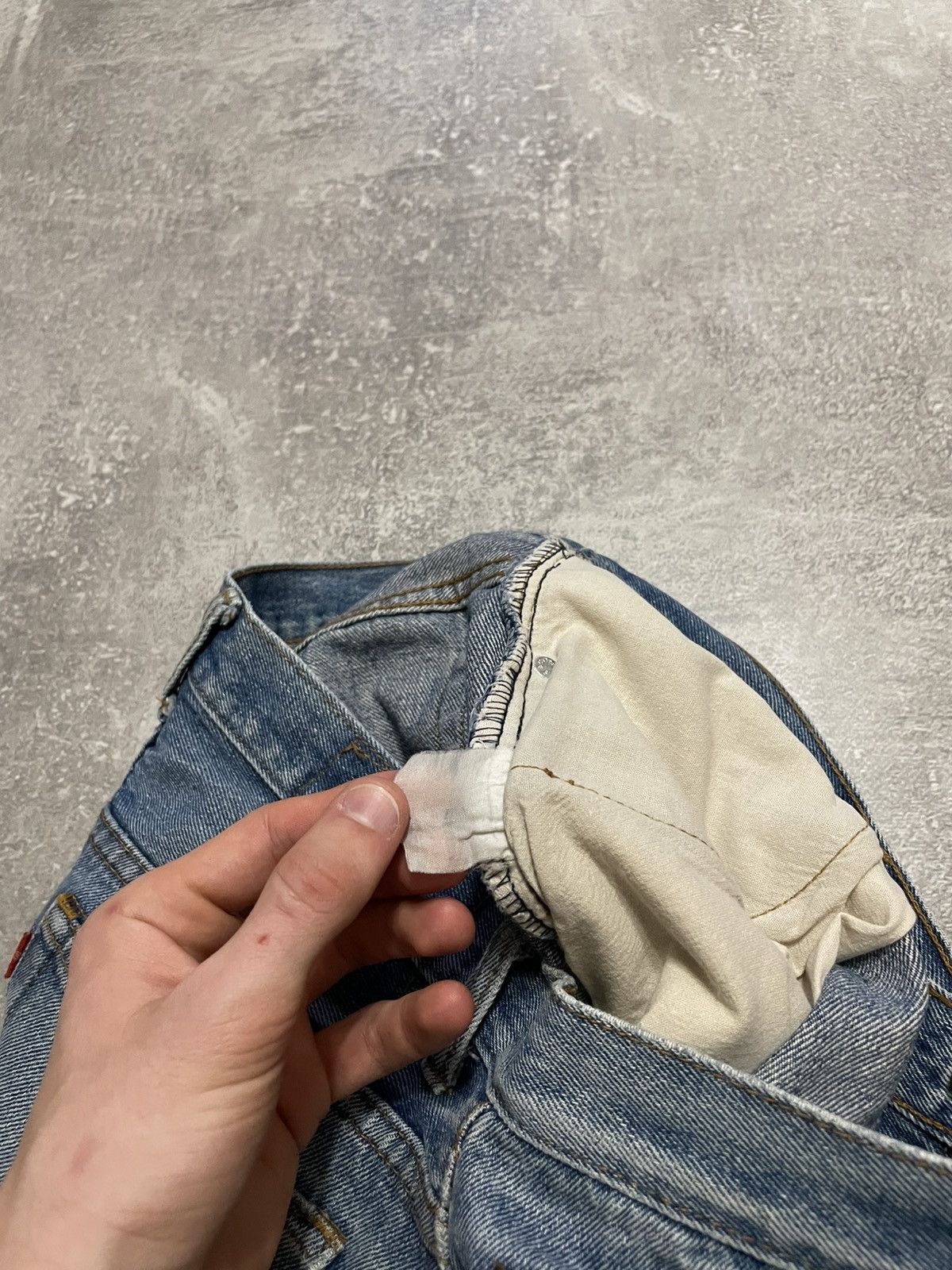 Levi's × Levi's Vintage Clothing × Vintage Vintage Levis Blue Denim Jeans Shorts Size 30 Size US 30 / EU 46 - 12 Thumbnail