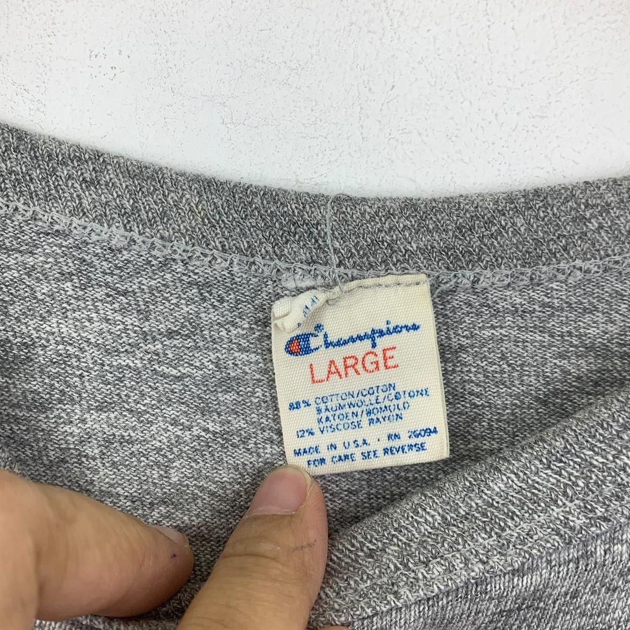 Champion Vintage CHAMPION x UNIVERSITY WYOMING Tee Shirt Top Size L / US 10 / IT 46 - 3 Thumbnail