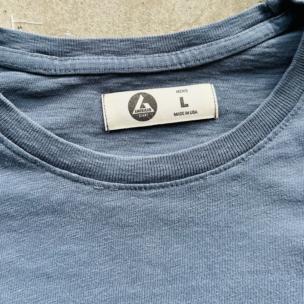 Other American Giant Classic Crewneck Tee Blue Cotton Size L Size US L / EU 52-54 / 3 - 2 Thumbnail