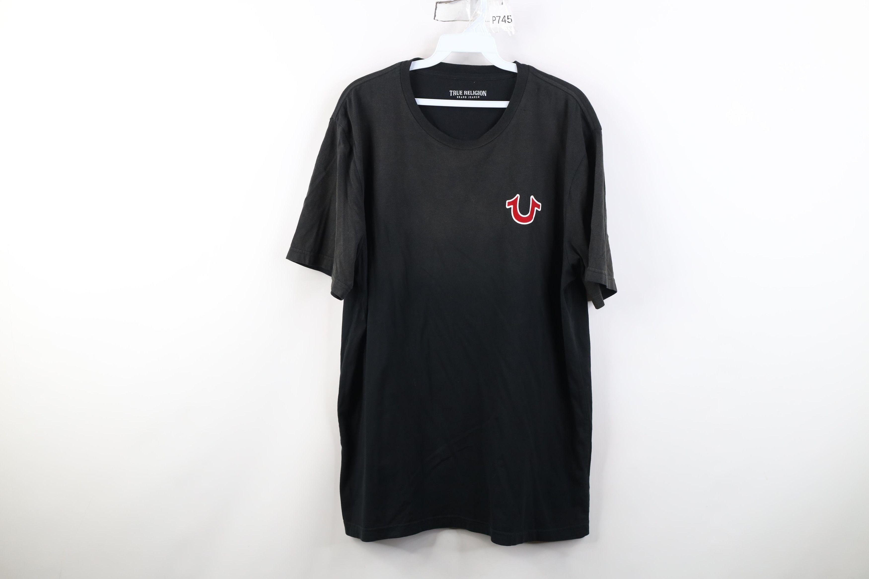 True Religion Vintage Y2K True Religion Sun Faded Short Sleeve T-Shirt Size US XL / EU 56 / 4 - 1 Thumbnail