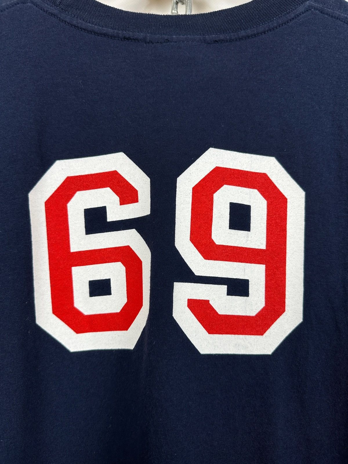 Vintage Pornstar 69 Physical Education XXX Navy Blue T-Shirt