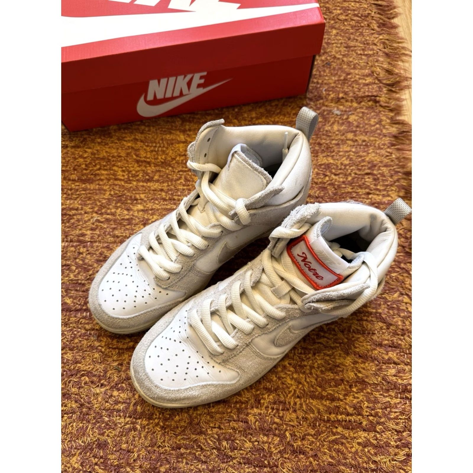 Nike Nike Dunk High Notre Oakwood Size 10 with Box Mens Brown Sneaker Nike Dunk High Box Included Size US 10 / EU 43 - 2 Thumbnail
