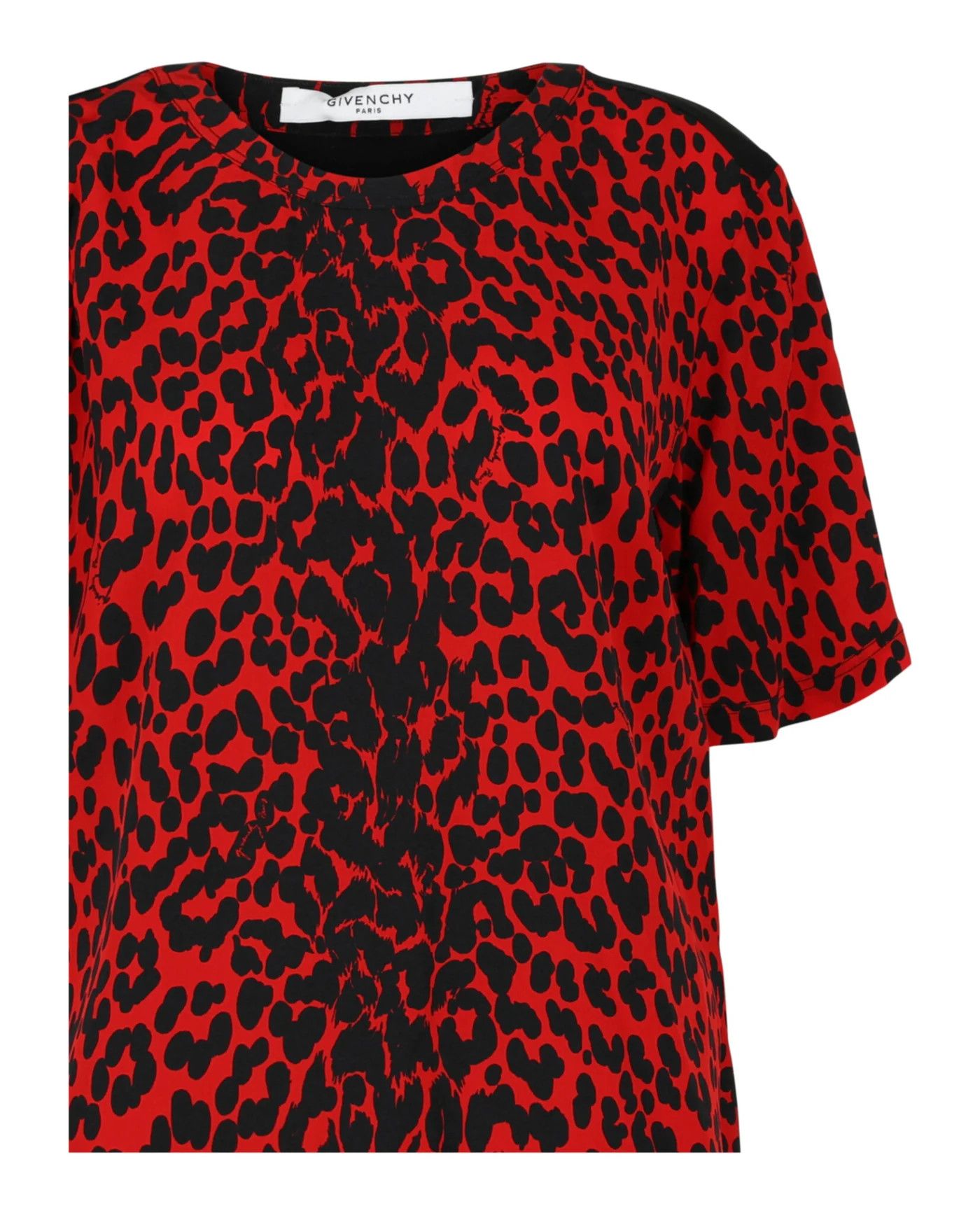 Givenchy o1y0925 Silk Blouse in Red/Black Size S / US 4 / IT 40 - 3 Thumbnail