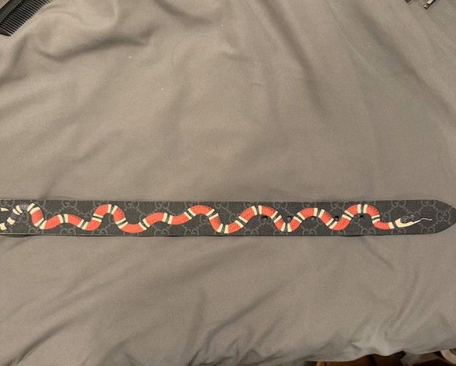 Gucci Gucci Kingsnake Belt Size 28 - 2 Thumbnail