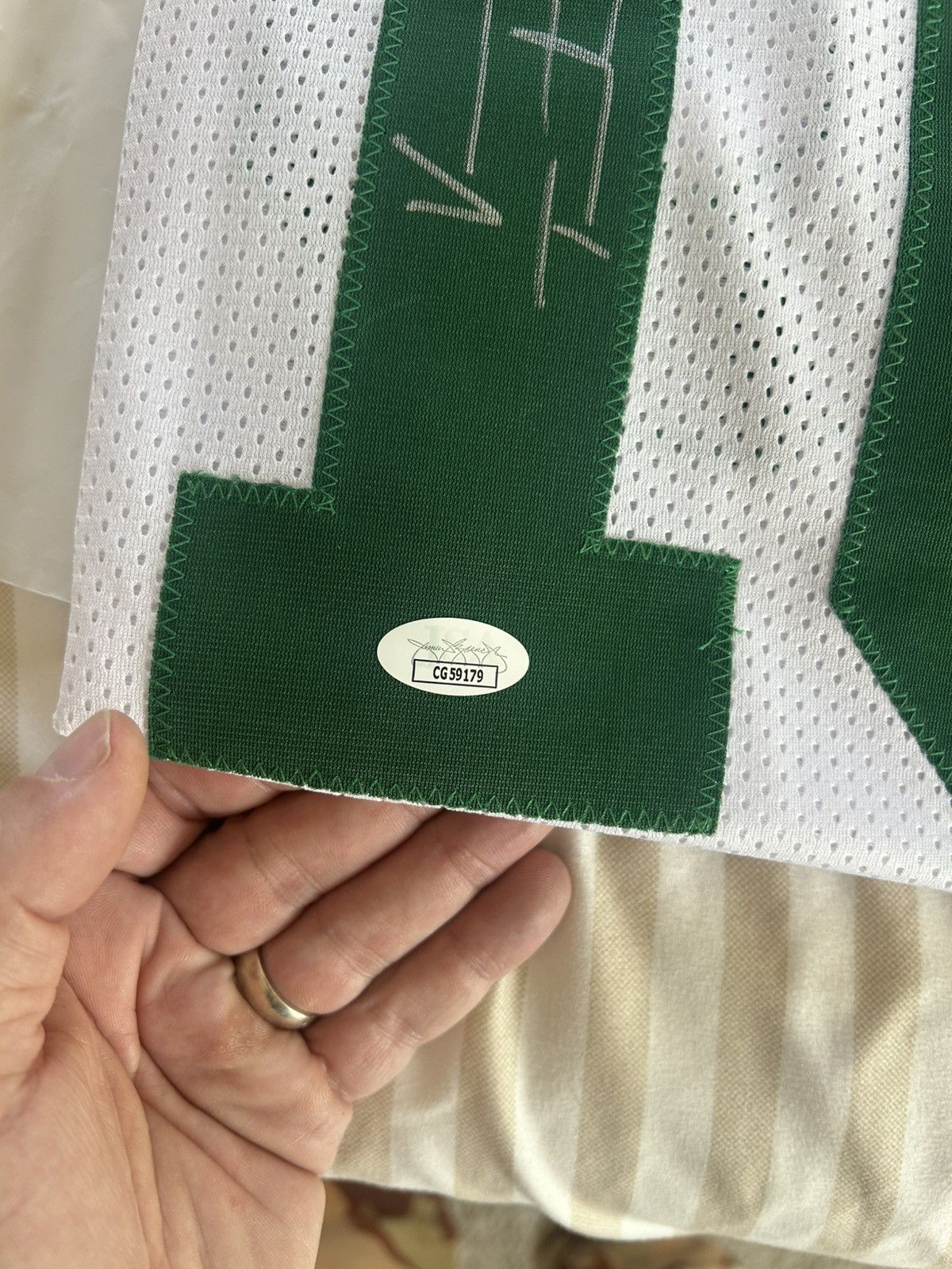 NFL Vinny Testaverde signed jersey Size US XL / EU 56 / 4 - 3 Thumbnail