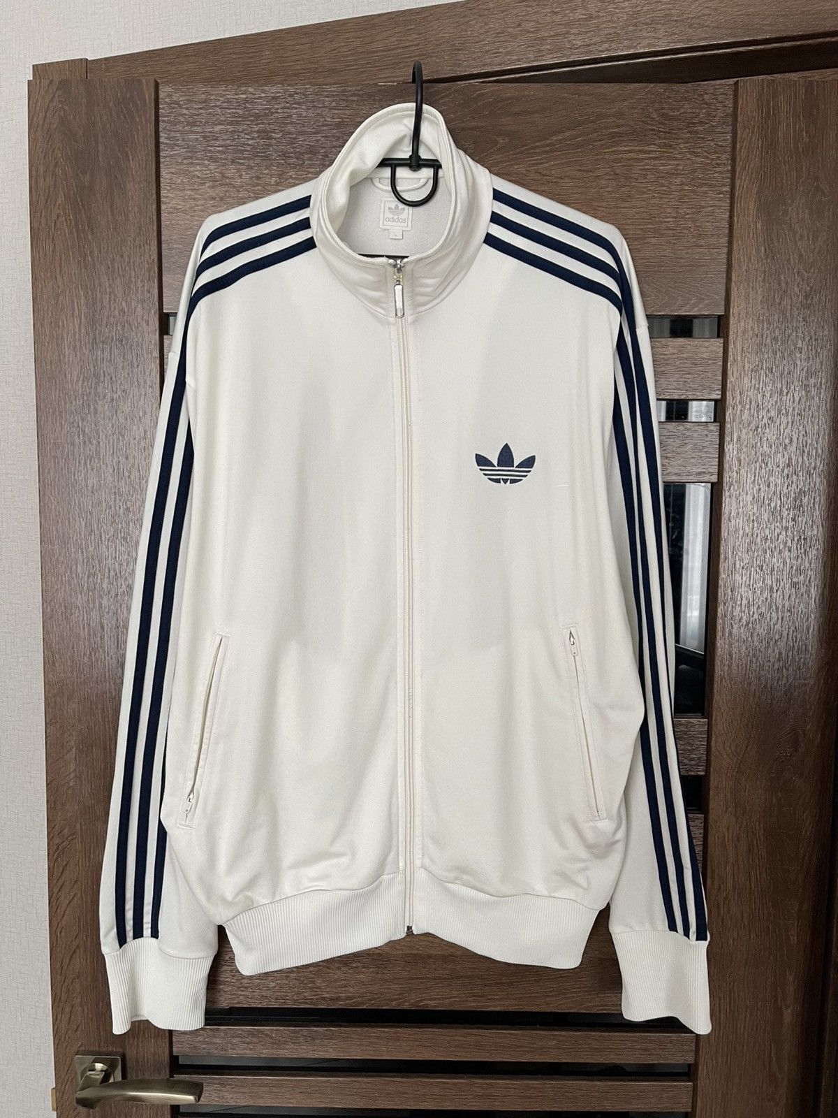 Adidas Adidas Track Zip Jacket Vintage Size US L / EU 52-54 / 3 - 2 Thumbnail