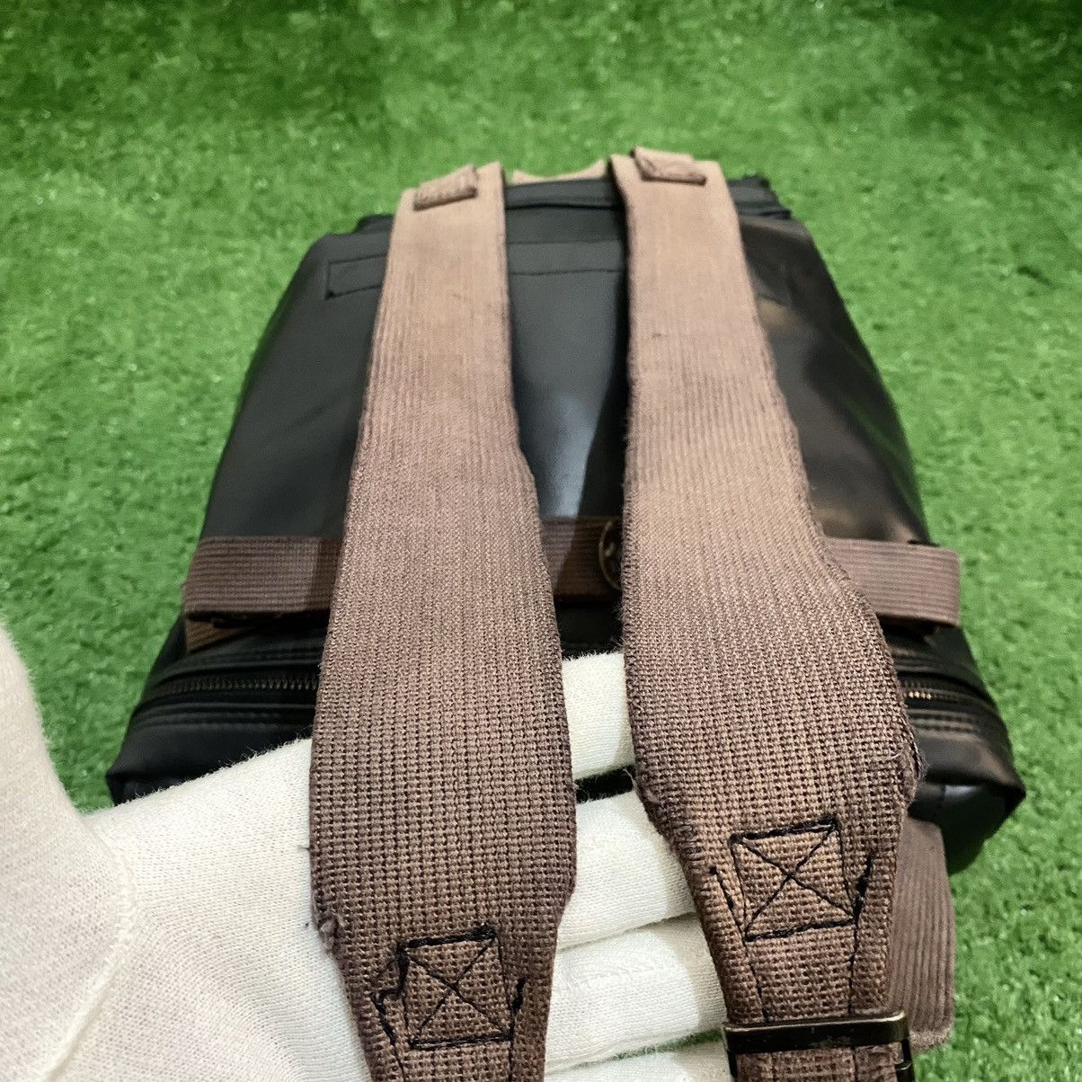 Other LUGGAGE LABEL YOSHIDA 'Army Style' Rucksack Backpack JAPAN Size 26 - 8 Thumbnail