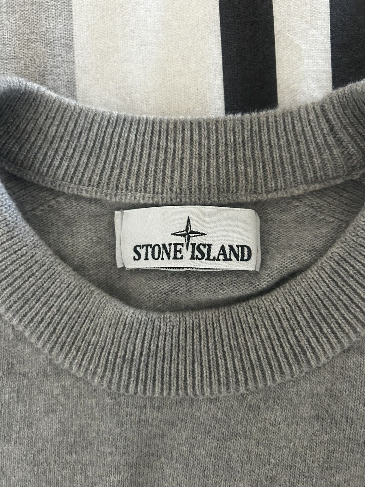 Stone Island Stone Island grey knitwear Size US L / EU 52-54 / 3 - 4 Thumbnail