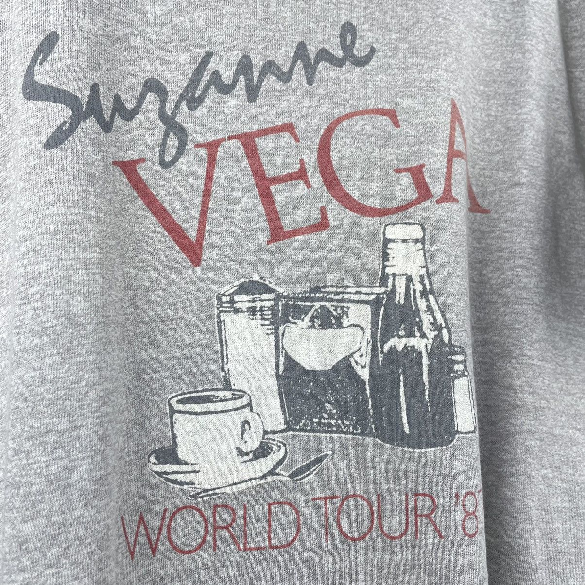Band Tees × Vintage Vintage Suzanne Vega T-Shirt World Tour 1987 Size US M / EU 48-50 / 2 - 6 Thumbnail