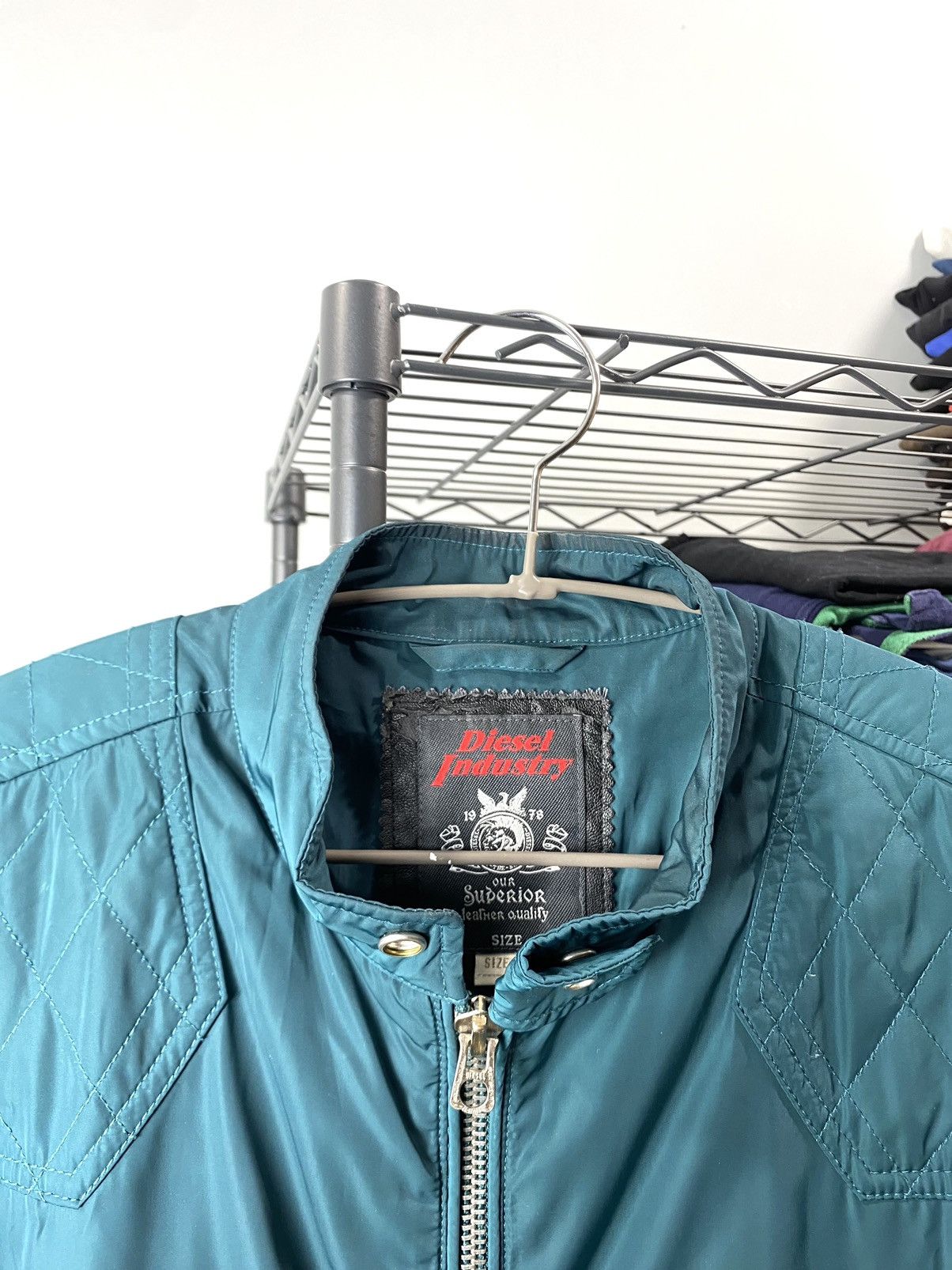 Diesel Y2K Vintage Diesel Superior Bomber Jacket Ma1 Size US M / EU 48-50 / 2 - 15 Thumbnail