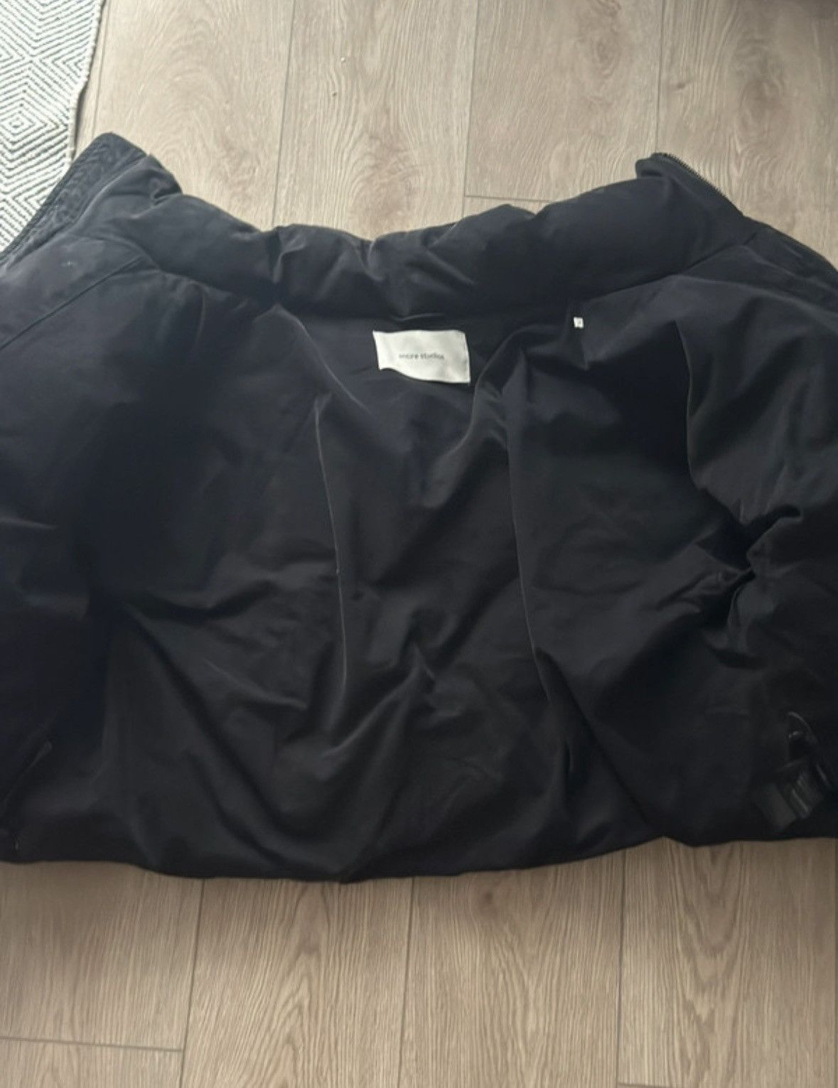 Entire Studios Entire Studios Black Cropped Puffer Jacket Size US XL / EU 56 / 4 - 3 Thumbnail