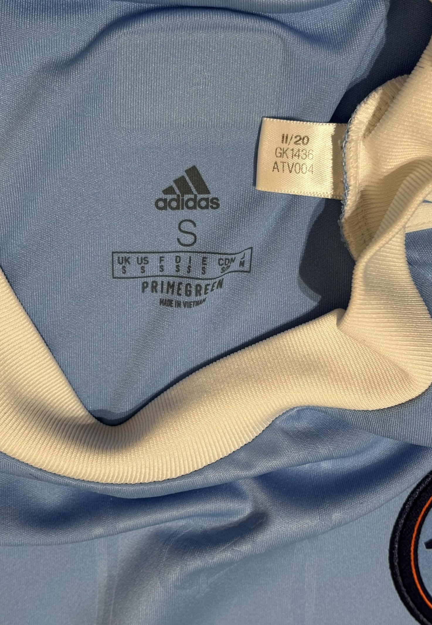 Adidas New York City FC 2021 Adidas Soccer Jersey Size S Size US S / EU 44-46 / 1 - 16 Thumbnail