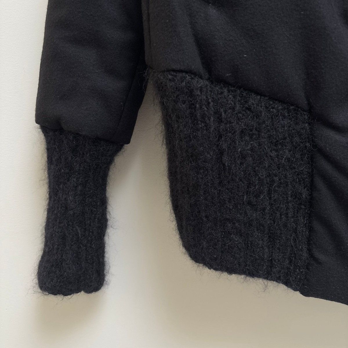 Ann Demeulemeester FW18 Ann Demeulemeester Wool Hooded Bomber Size XS / US 0-2 / IT 36-38 - 4 Thumbnail