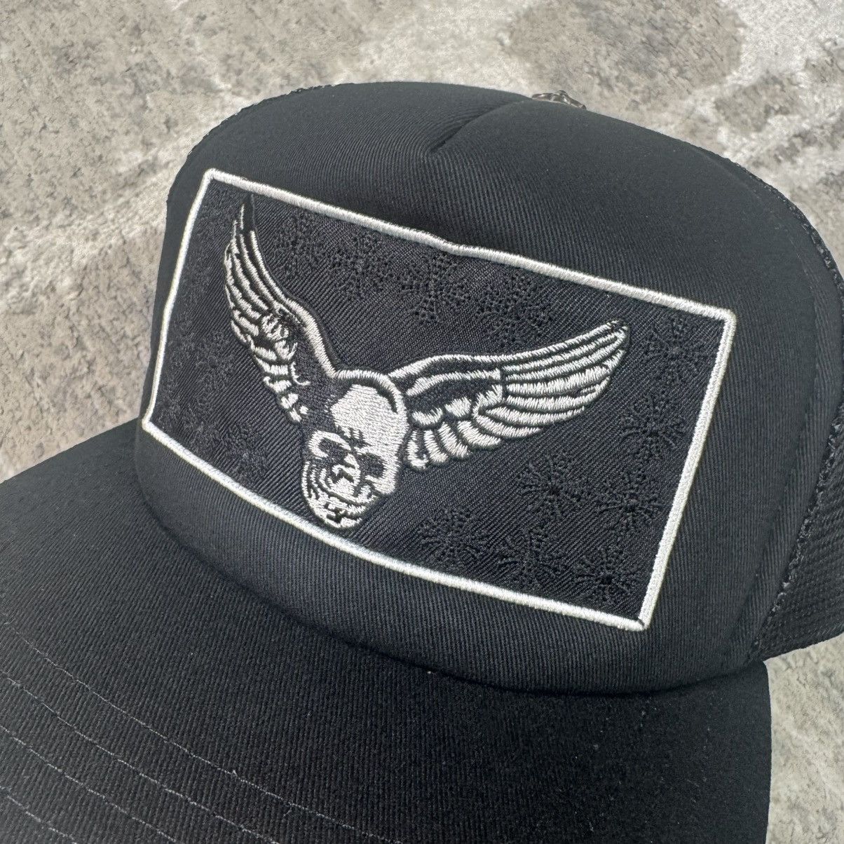 Chrome Hearts Young blood trucker hat Size ONE SIZE - 3 Thumbnail