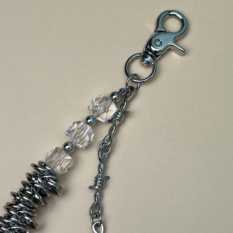 Japanese Brand × Vintage Crystal Bag Chain Jeans Size ONE SIZE - 4 Thumbnail