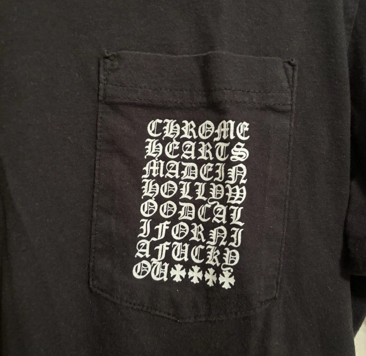 Chrome Hearts Size M Chrome Hearts Multi Logo T-Shirt' Black' Clean Rare Size US M / EU 48-50 / 2 - 5 Thumbnail