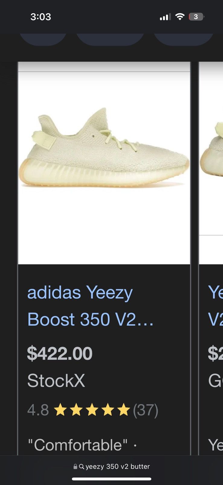 Adidas × Yeezy Yeezy Adidas Boost 350 V2 in Butter Size US 13 / EU 46 - 6 Thumbnail