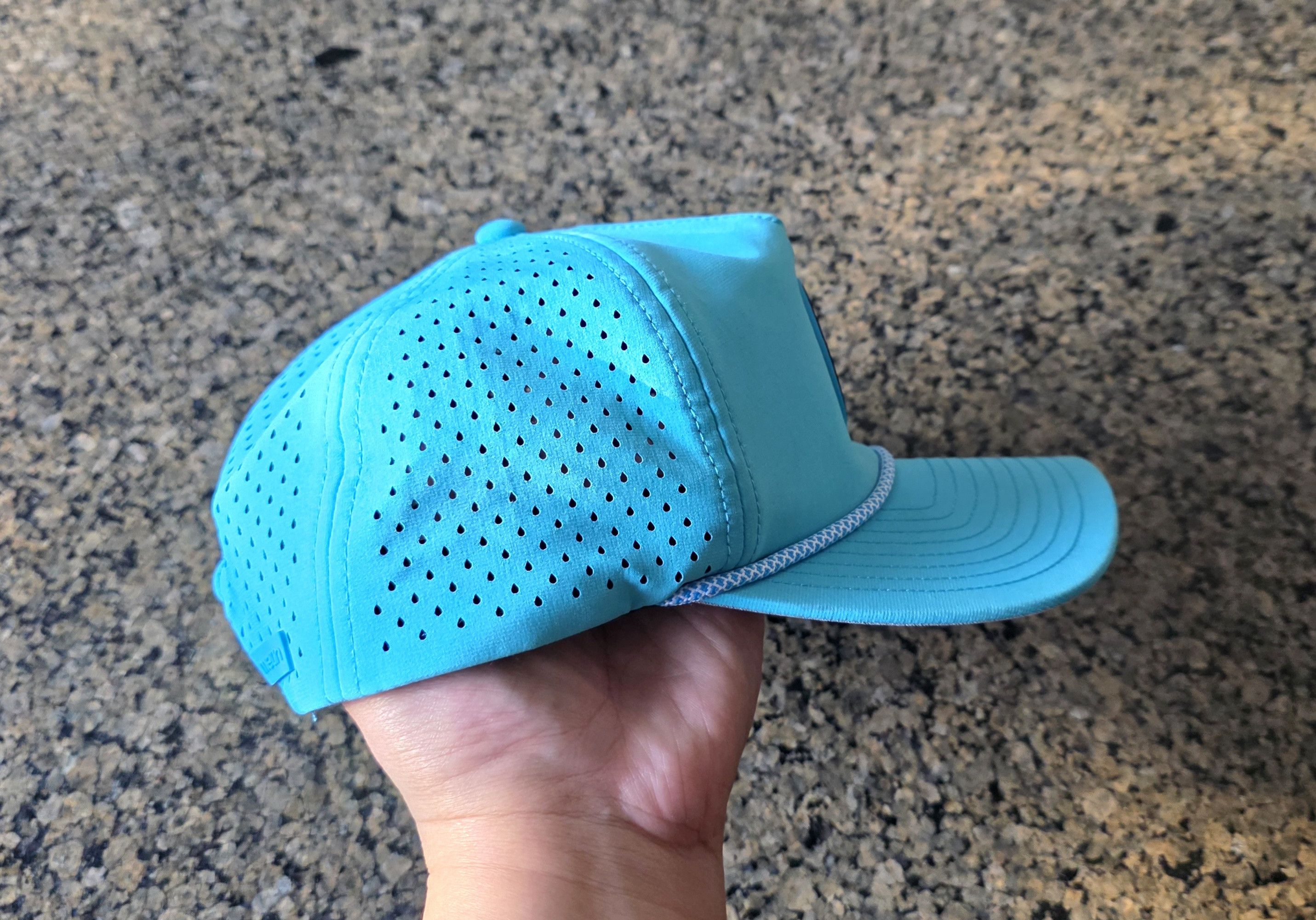 melin Melin Coronado Splash Hydro Neon Collection Blue Snapback 58 Size ONE SIZE - 4 Thumbnail