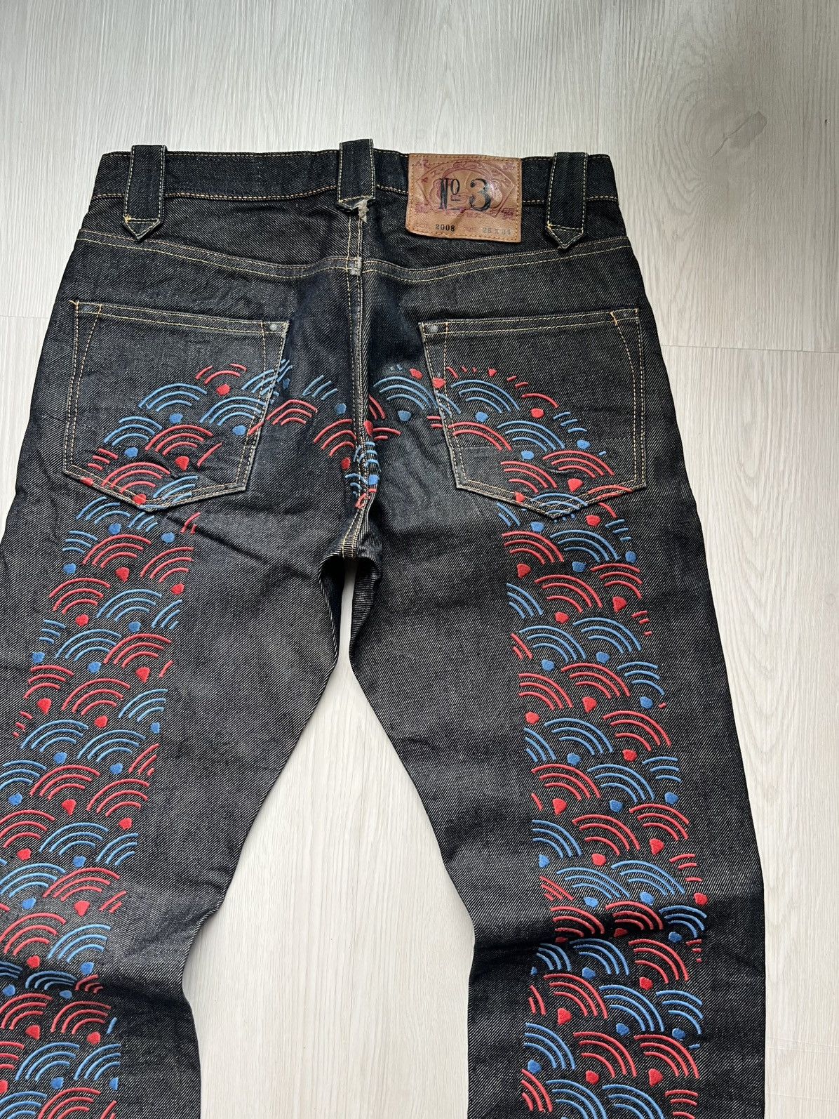 Evisu Y2K Evisu Daicock Embroidered Jeans Size US 28 / EU 44 - 3 Thumbnail