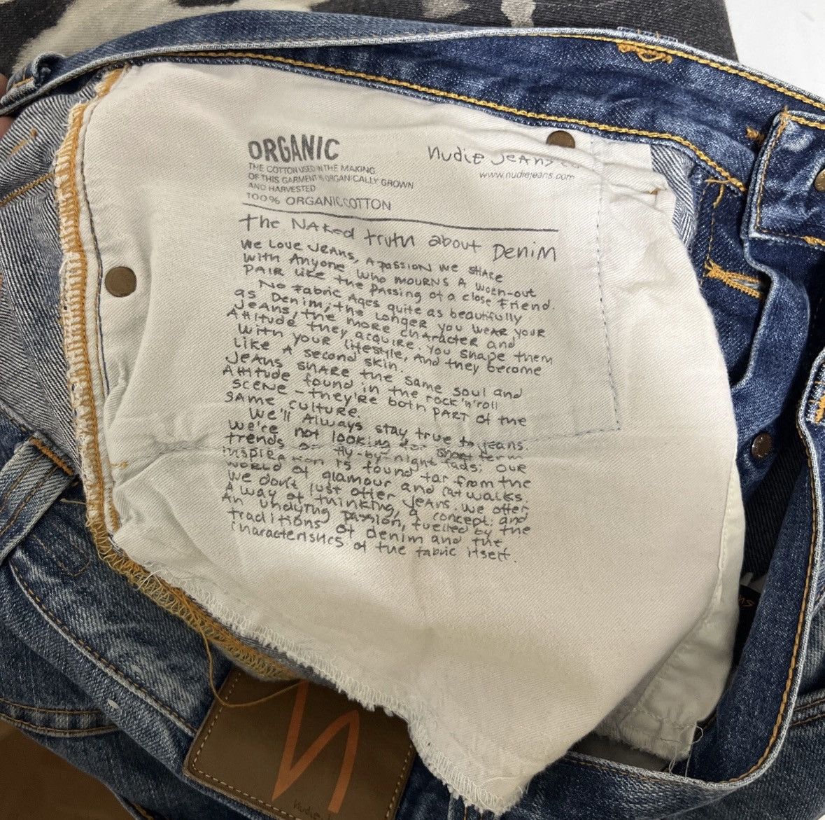 Nudie Jeans Rare Nudie Jeans Average Joe Custom Altered Size US 36 / EU 52 - 8 Thumbnail