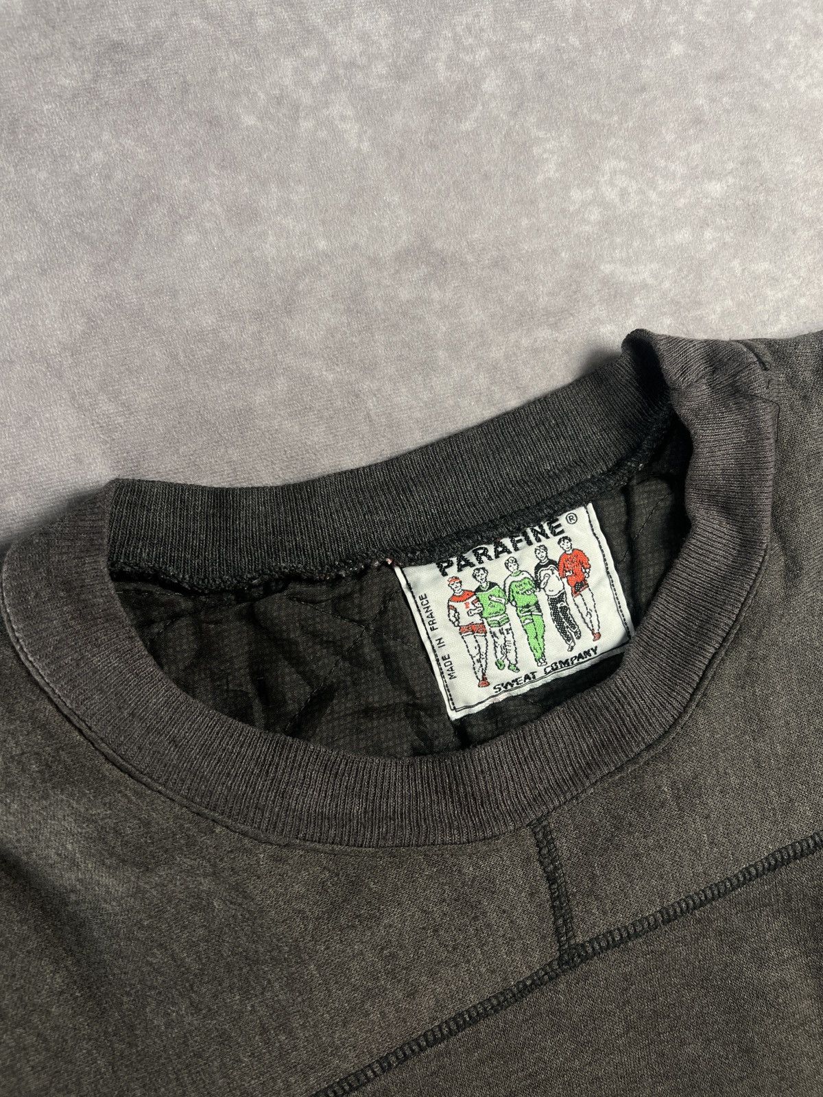Vintage Vintage PARAFINE Pro Cup Sweatshirt Made in France - Size XL Size US XL / EU 56 / 4 - 3 Thumbnail