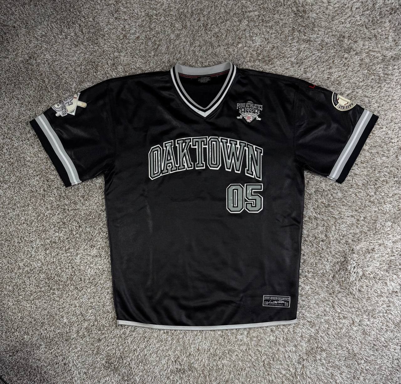 Fubu FUBU Athletics UPTOWN JERSEY 05 1992 League Limited Edition Size US XL / EU 56 / 4 - 1 Thumbnail