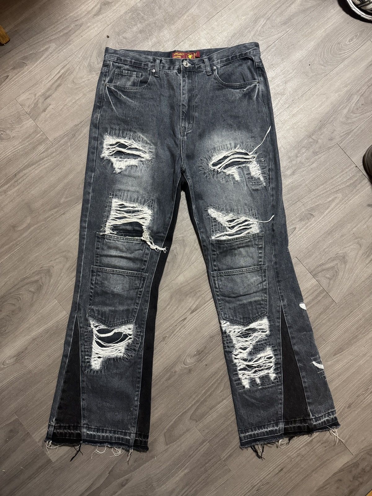 Other ProjectCapri Distressed Denim Size US 36 / EU 52 - 1 Thumbnail