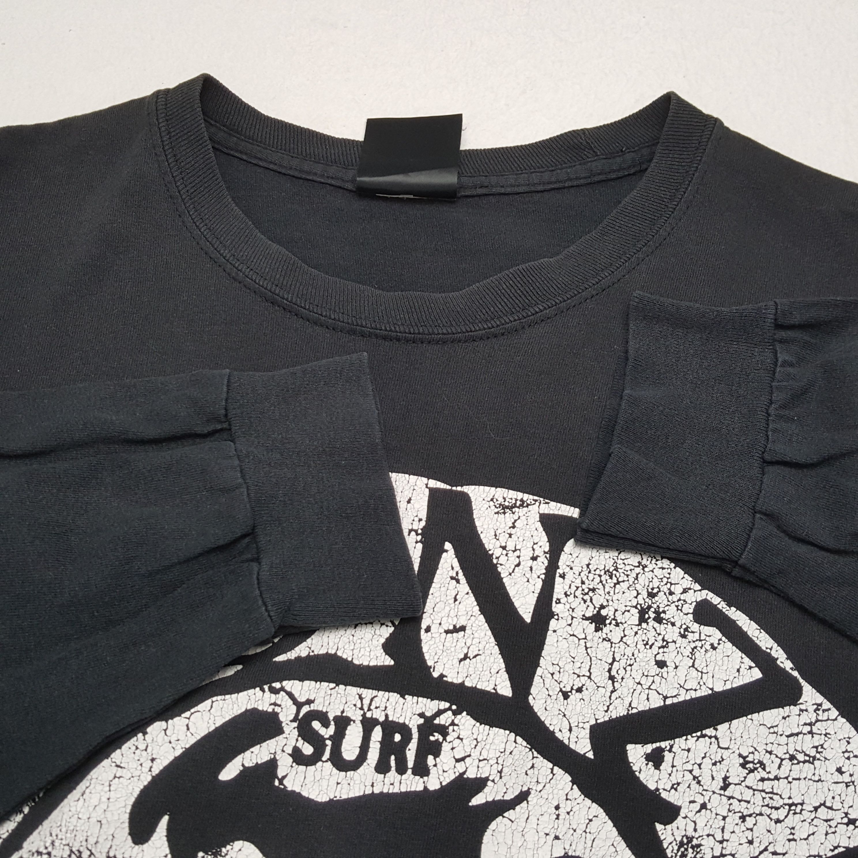Vintage Vintage BRONZE AGE Surf Style Big Logo Long Sleeve T-Shirts Size US XL / EU 56 / 4 - 9 Thumbnail