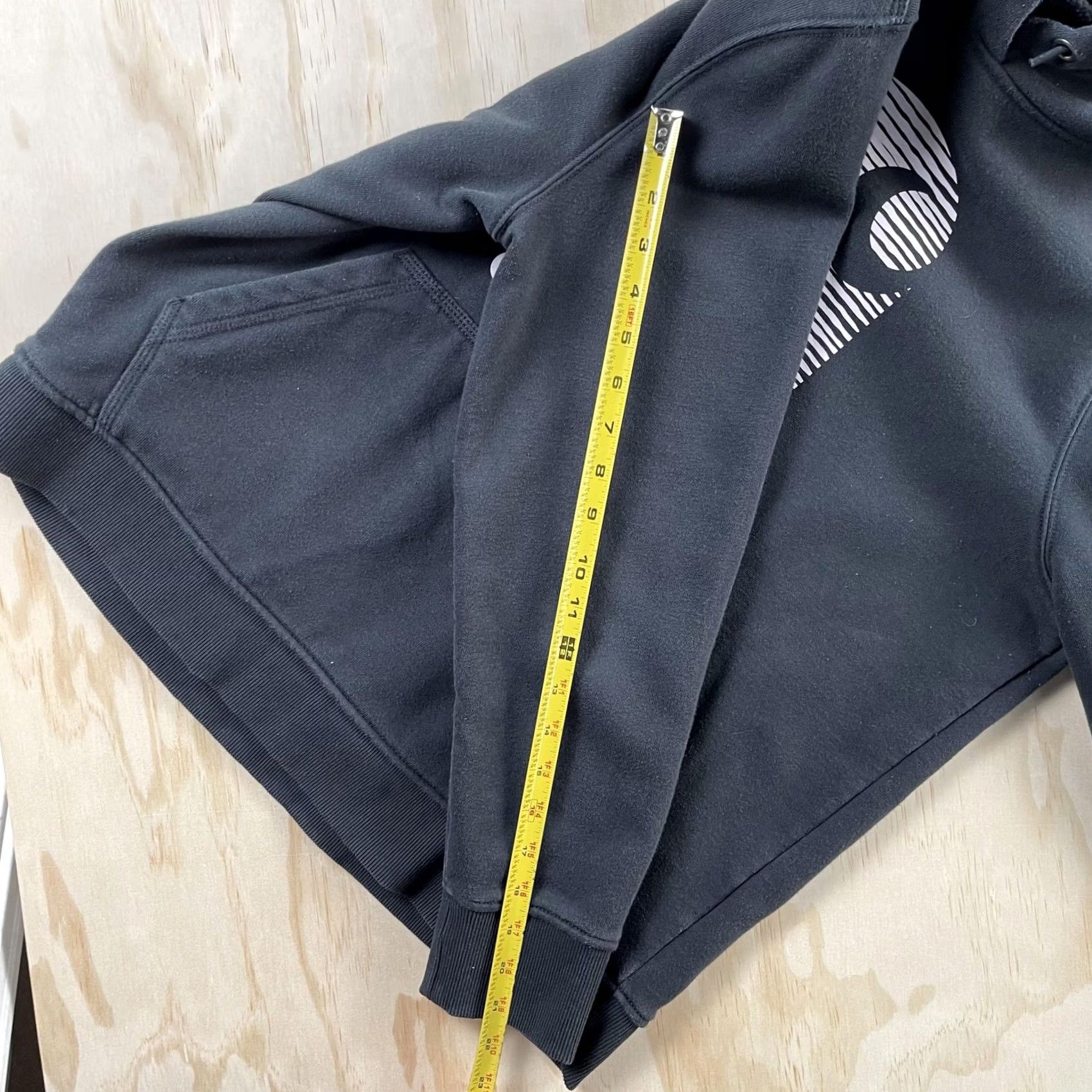 Carhartt Carhartt Hoodie Womens XL Black Fleece Pullover Graphic Front Logo Sweatshirt Hoodie Womens XL Black Graphic Logo Front Pocket Sweatshirt Size XL / US 12-14 / IT 48-50 - 5 Thumbnail