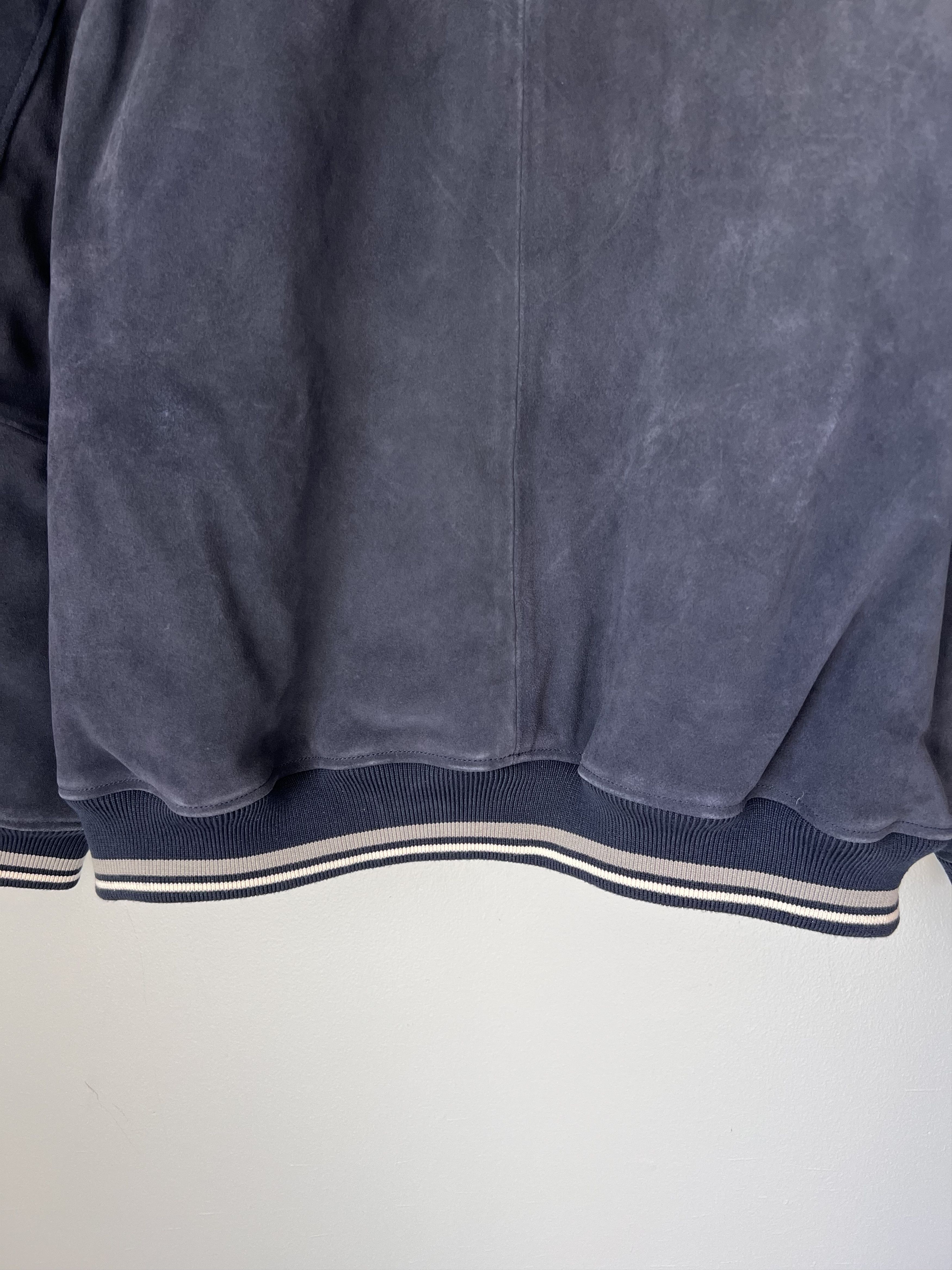 Kith × New York Yankees Kith New York Yankees Suede Porter Bomber Jacket Size US XL / EU 56 / 4 - 9 Thumbnail