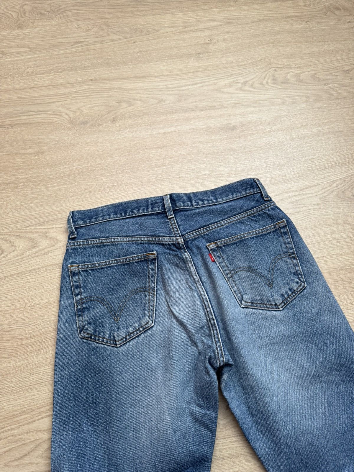 Levi's Vintage 00’s Levi’s 505 Distressed Blue Denim Jeans Pants Size US 33 - 5 Thumbnail