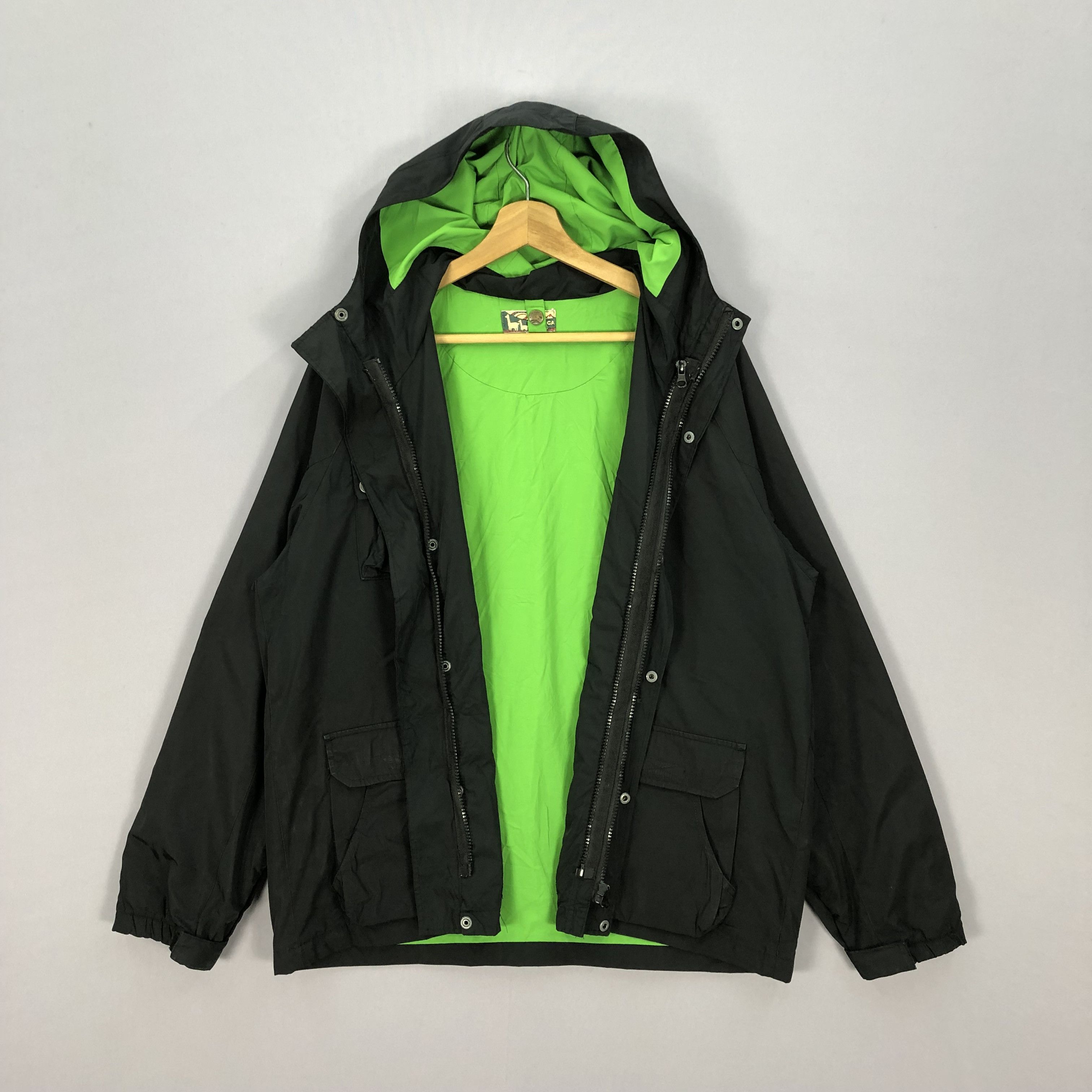Japanese Brand × Vintage Vintage Titicaca Windbreaker Hoodie Coach Jackets Size US L / EU 52-54 / 3 - 9 Thumbnail
