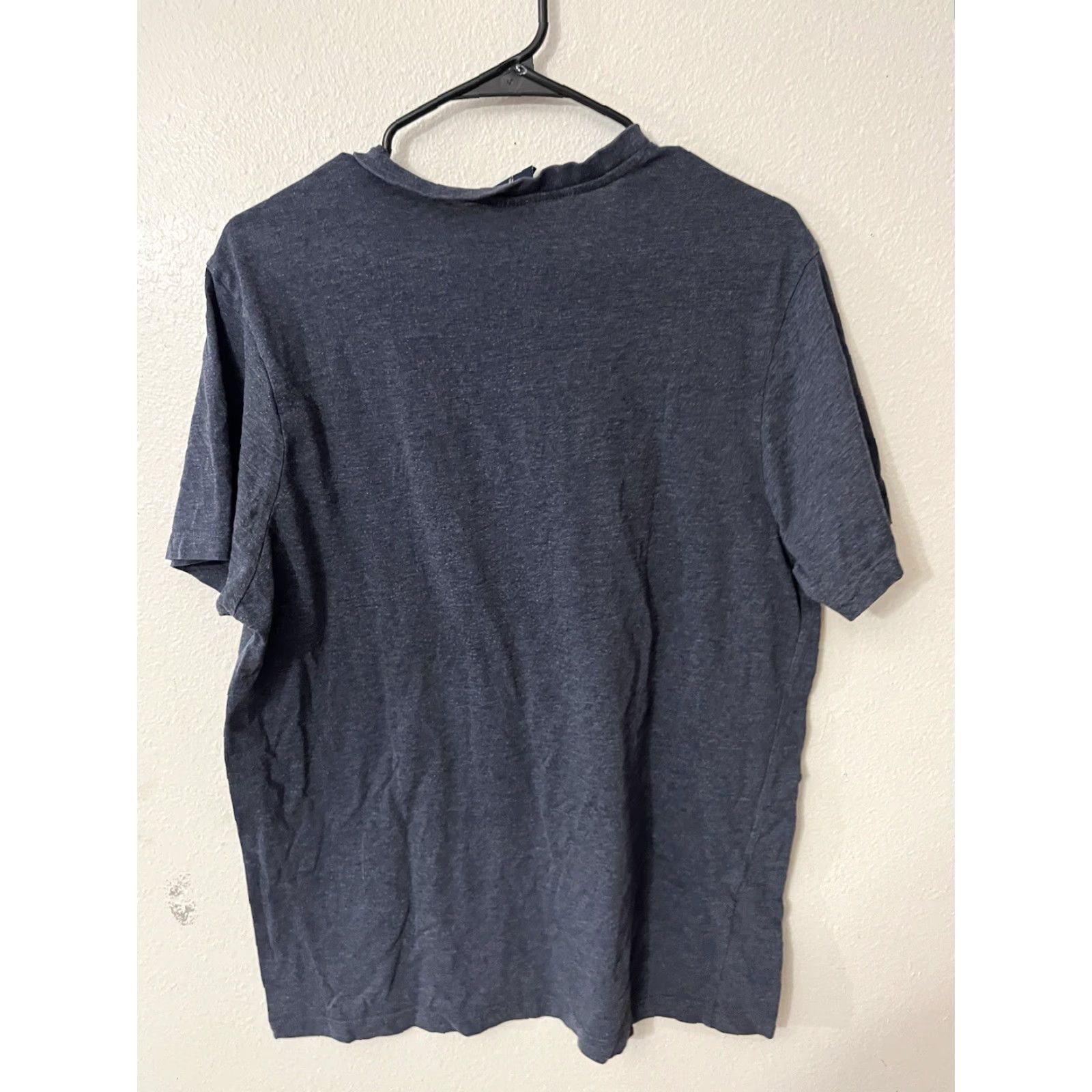 Polo Ralph Lauren VINTAGE Polo Ralph Lauren Men’s T-Shirt S/S Cotton Logo Blue Pony Neck L Size US L / EU 52-54 / 3 - 3 Thumbnail